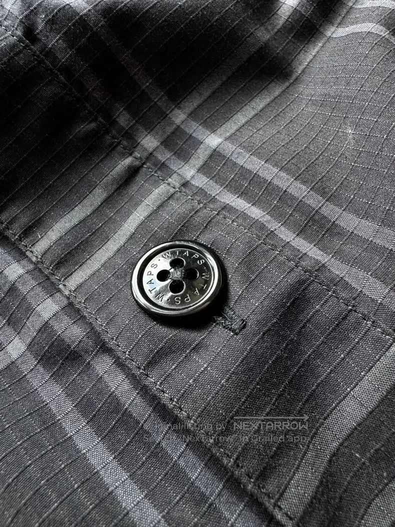Wtaps Wtaps Black plaid shirt Size US L / EU 52-54 / 3 - 3 Thumbnail