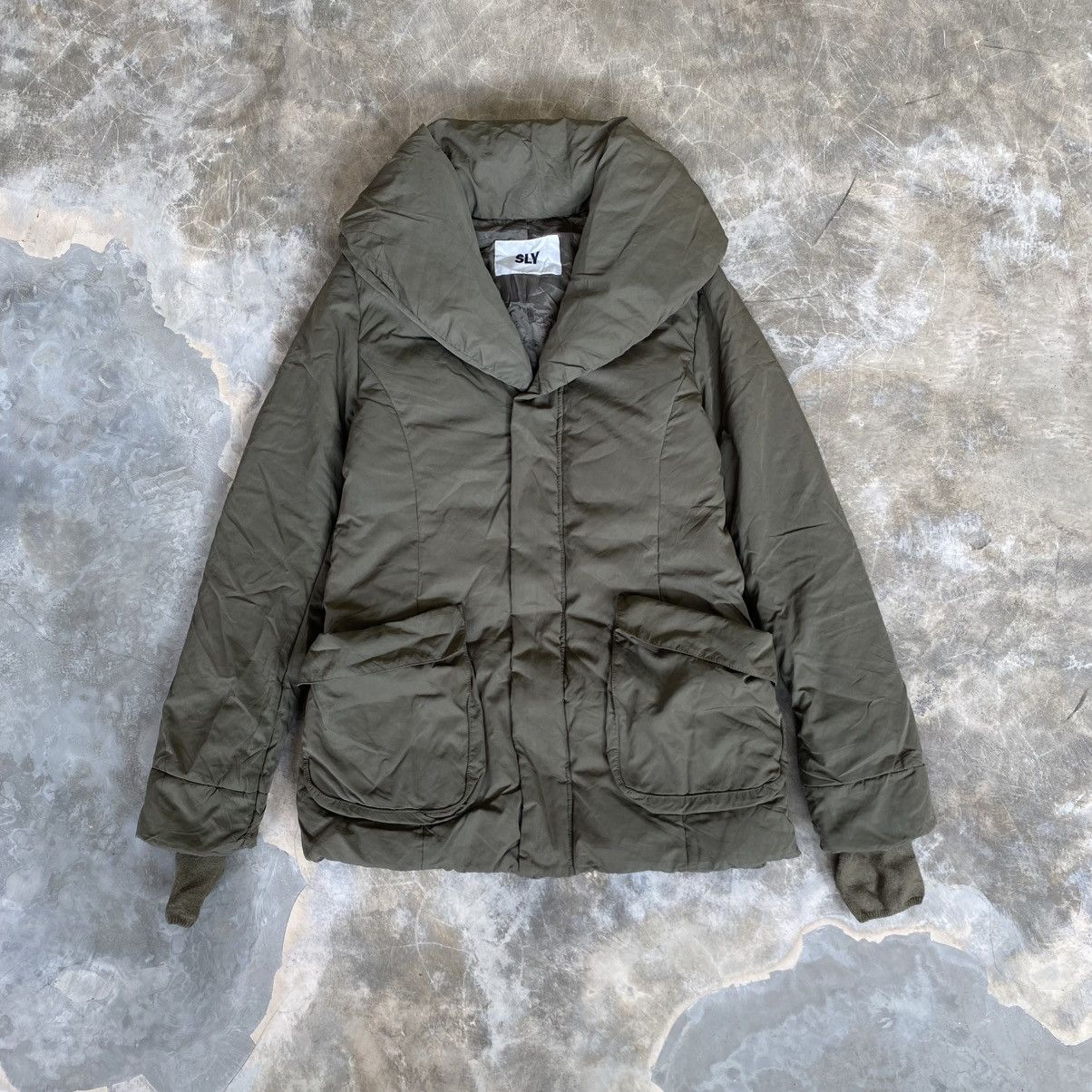 SLY 2000s Sly Apocalypse Style Down Jacket Size US M / EU 48-50 / 2 - 1 Thumbnail