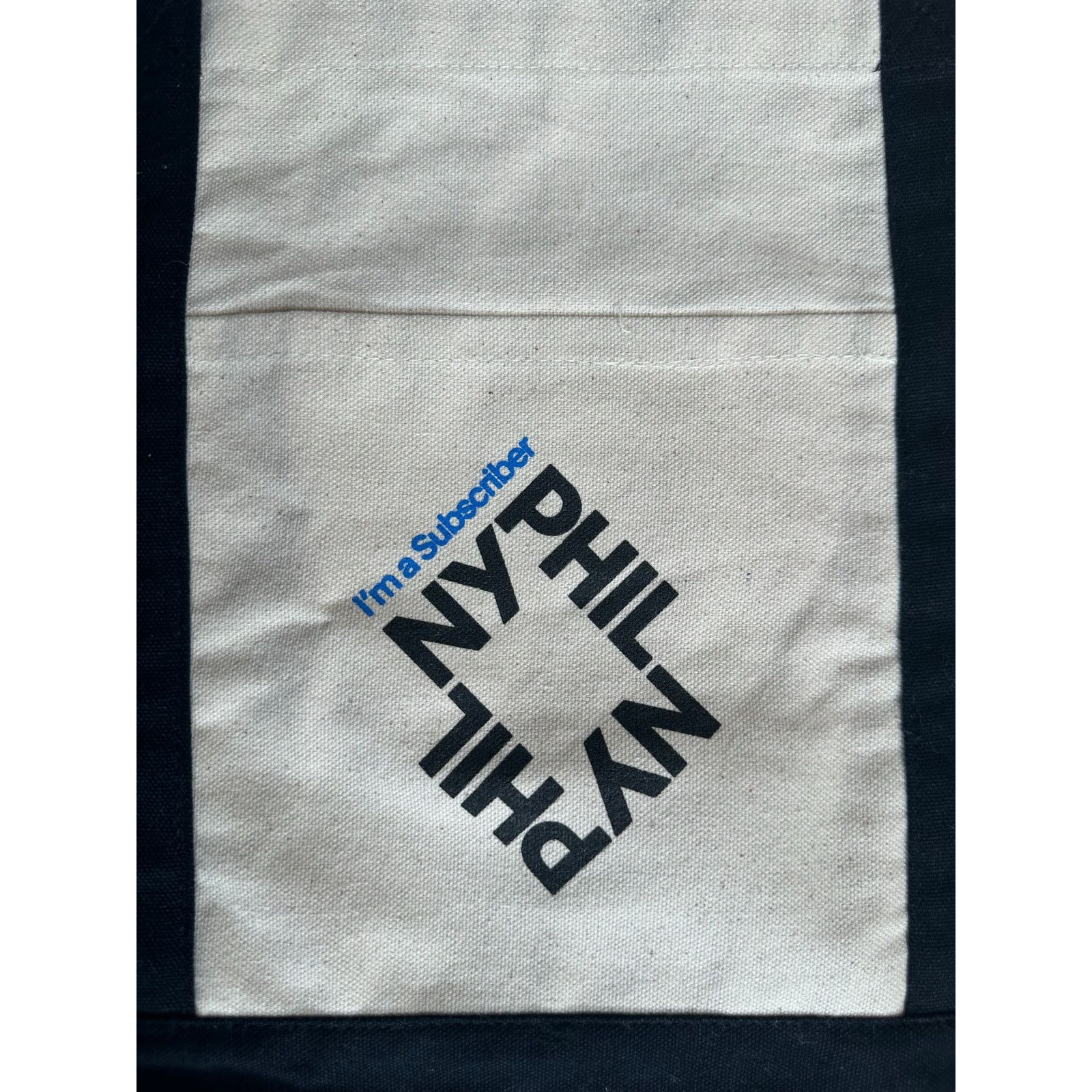 Other Rare New York Philharmonic subscriber beige/ navy Tote - New Size ONE SIZE - 6 Thumbnail