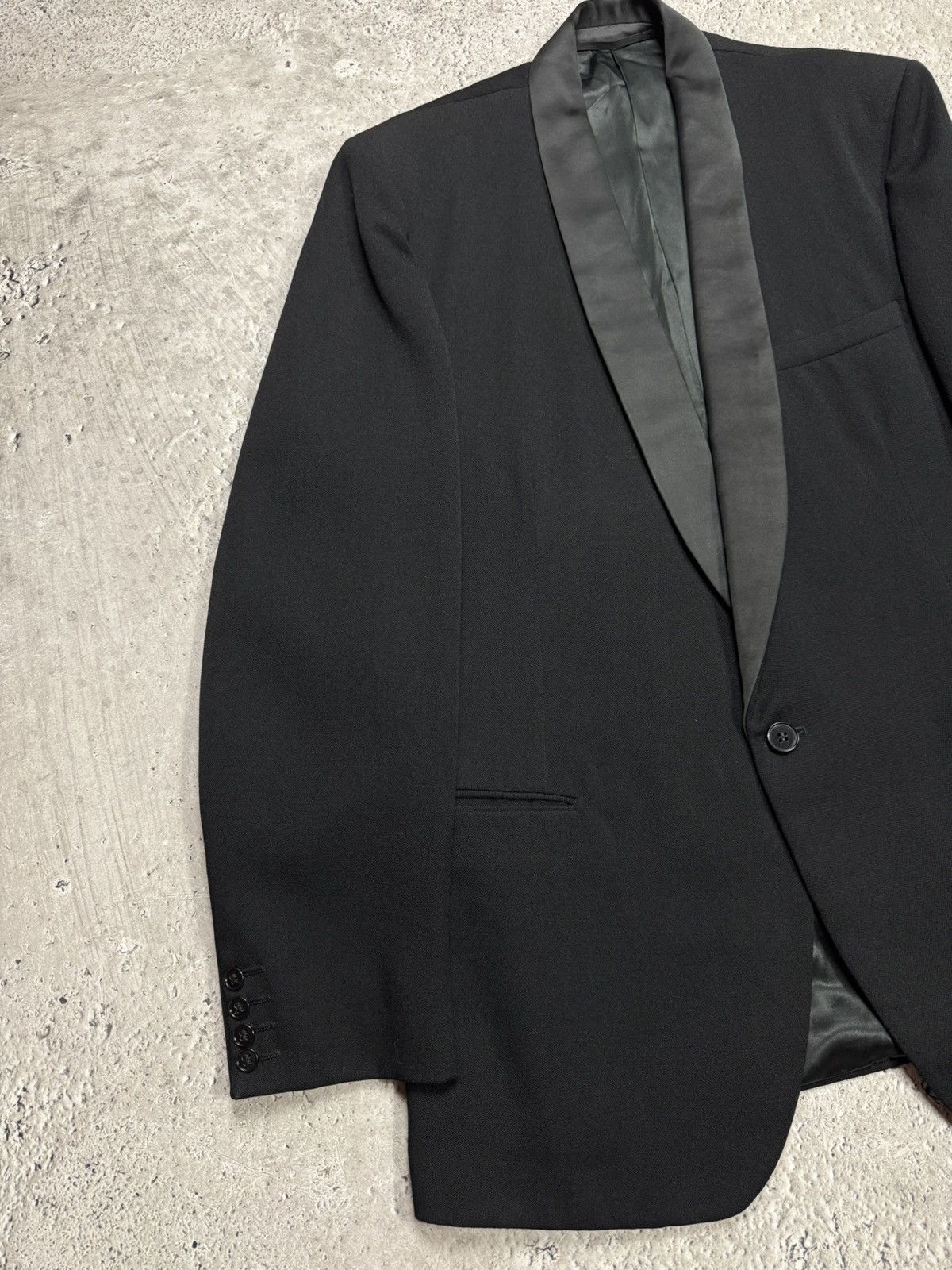 Other Burton Vintage Burton Tuxedo Blazer Satin Shawl Collar 52 Size US L / EU 52-54 / 3 - 3 Thumbnail