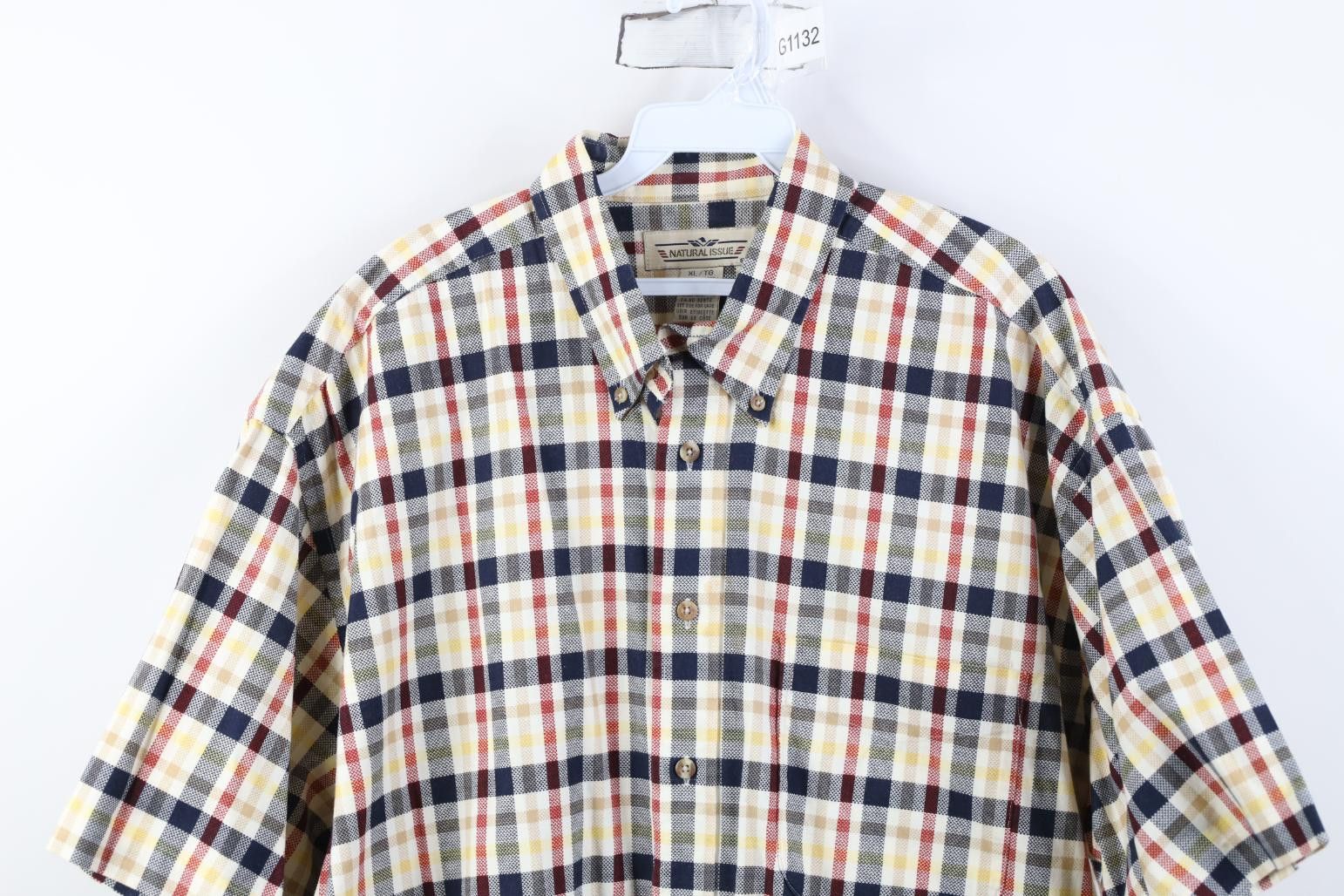Vintage Vintage 90s Streetwear Short Sleeve Collared Button Shirt Size US XL / EU 56 / 4 - 2 Thumbnail