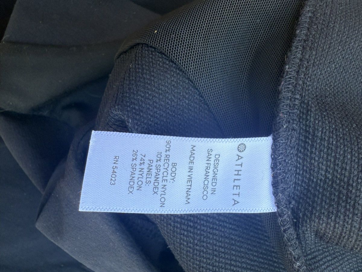Athleta Athleta Black Joggers Leggings Zip Pockets Athletic Pants Size 28" / US 6 / IT 42 - 7 Thumbnail