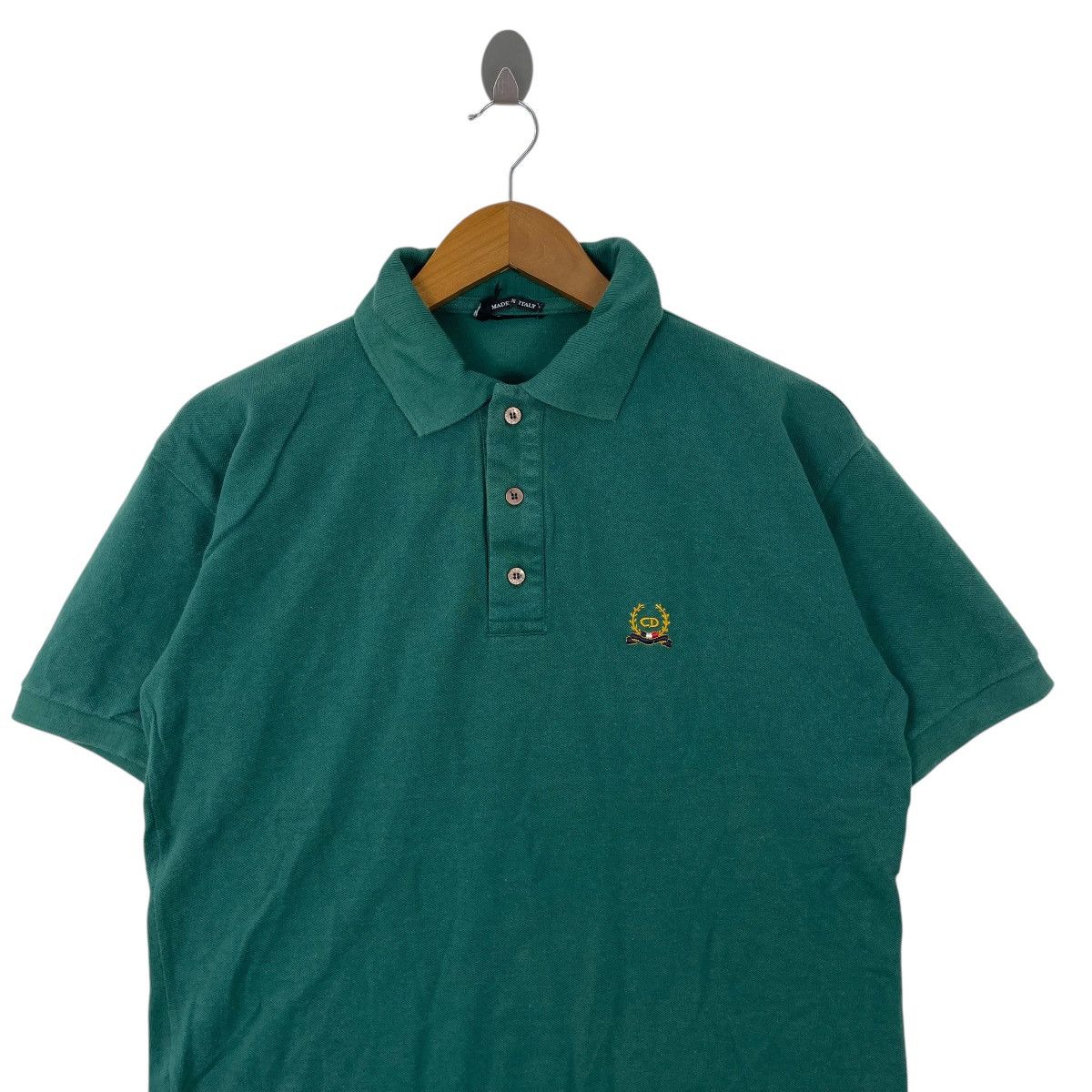 Christian Dior Monsieur Vintage Christian Dior Polo Tee Shirt Size US M / EU 48-50 / 2 - 2 Thumbnail