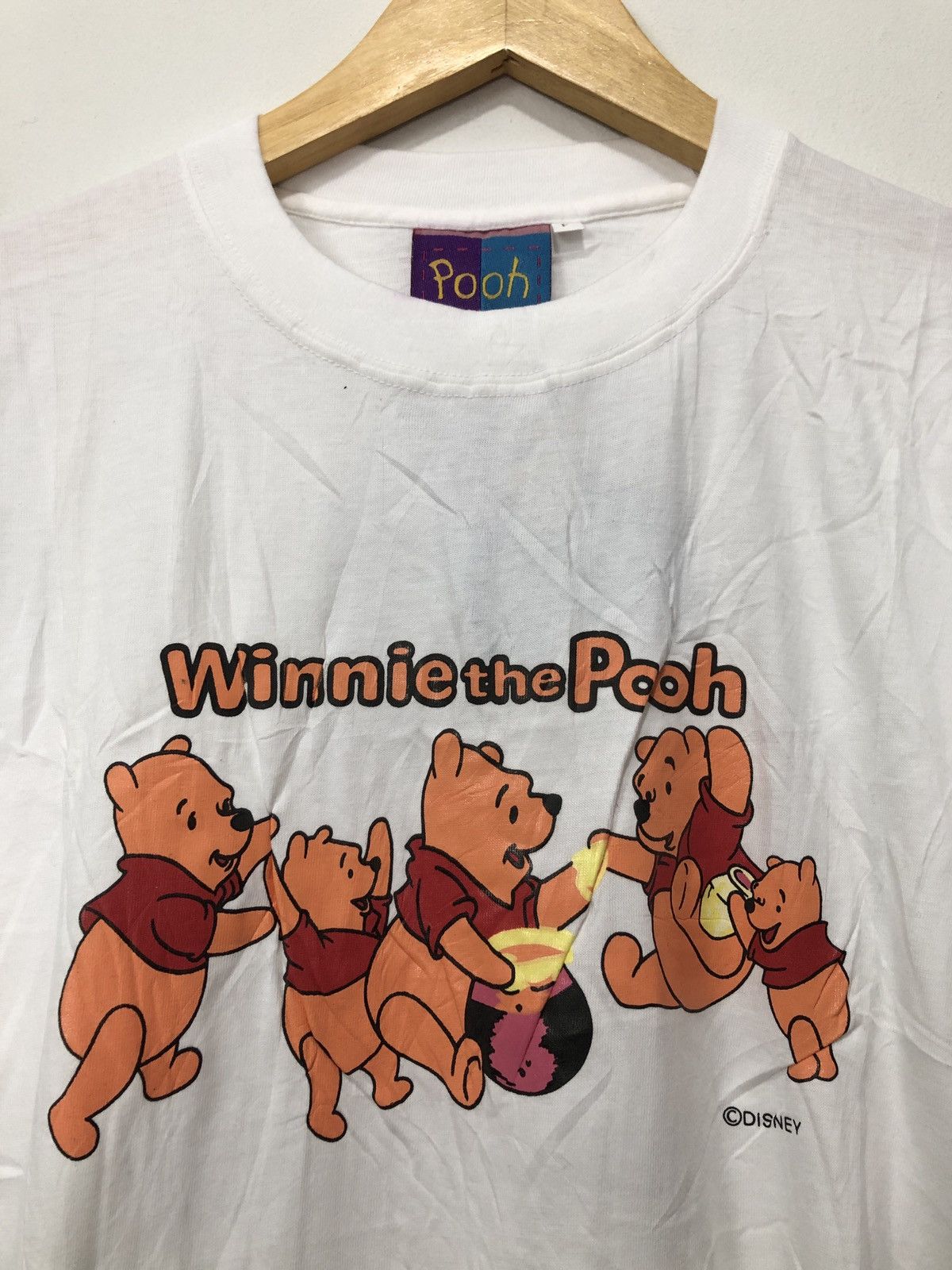 Disney Vintage Winnie The Pooh T-Shirt Size US L / EU 52-54 / 3 - 2 Thumbnail
