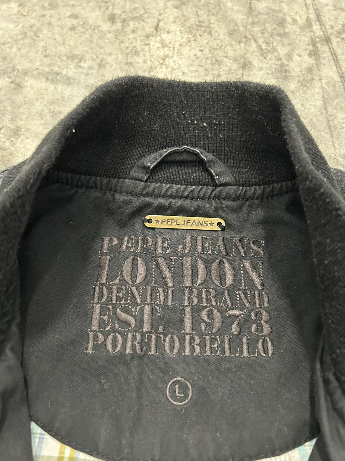 Vintage Vintage Pepe jeans bomber jacket black Size US L / EU 52-54 / 3 - 3 Thumbnail