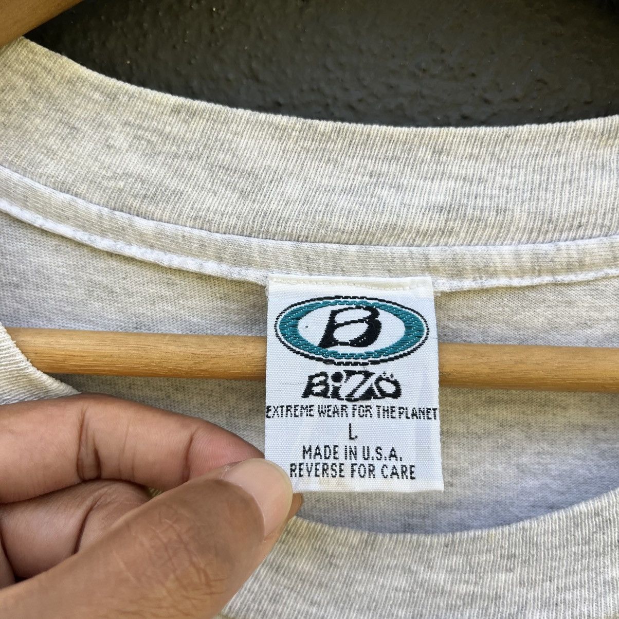 Santa Cruz Skateboards Bizo Extreme Wear For The Planet ERD GRUNGE Skate Tee Size US L / EU 52-54 / 3 - 8 Thumbnail