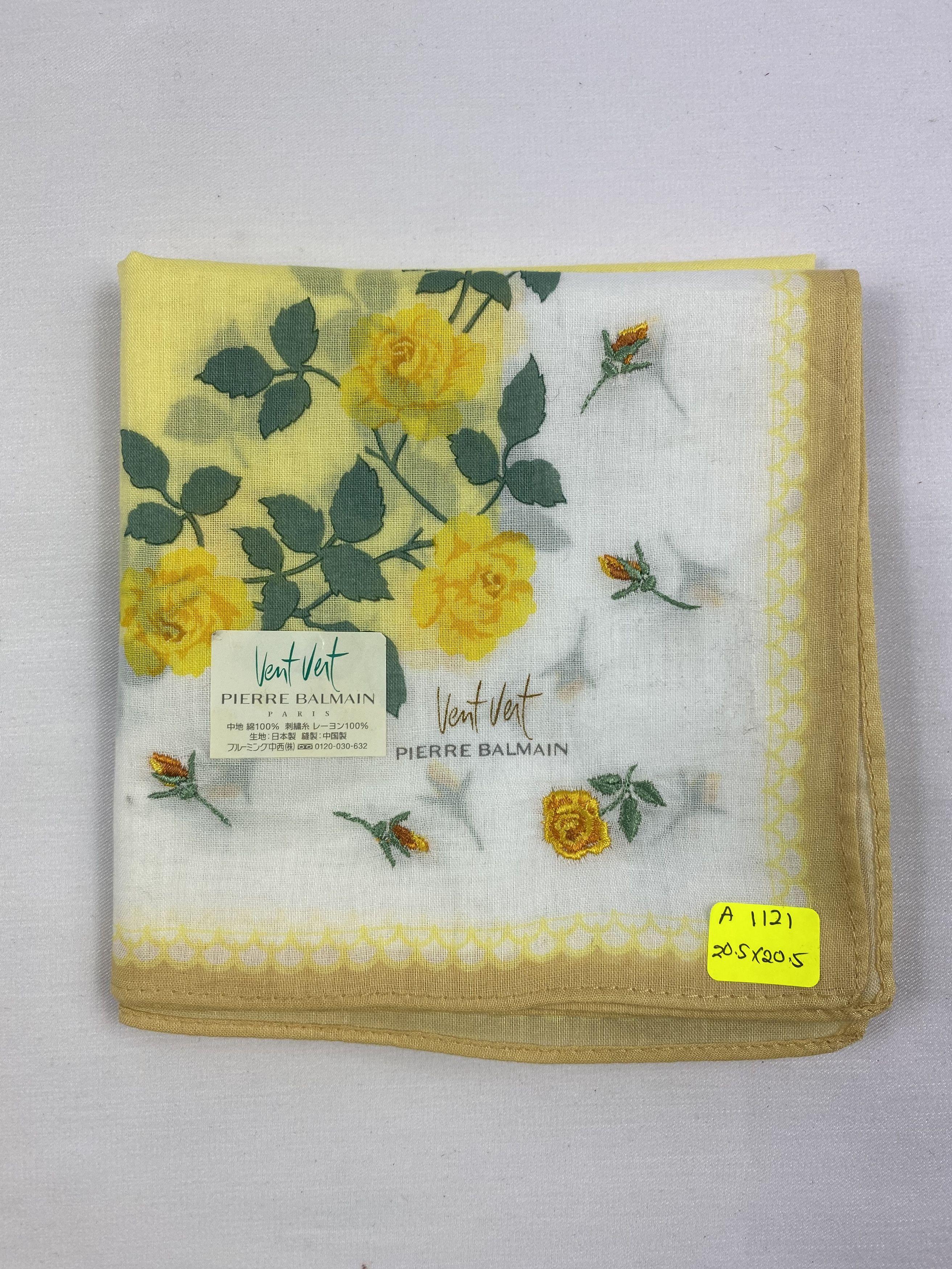Pierre Balmain × Vintage Pierre Balmain Handkerchief / Bandana / Neckerchief Size ONE SIZE - 6 Thumbnail