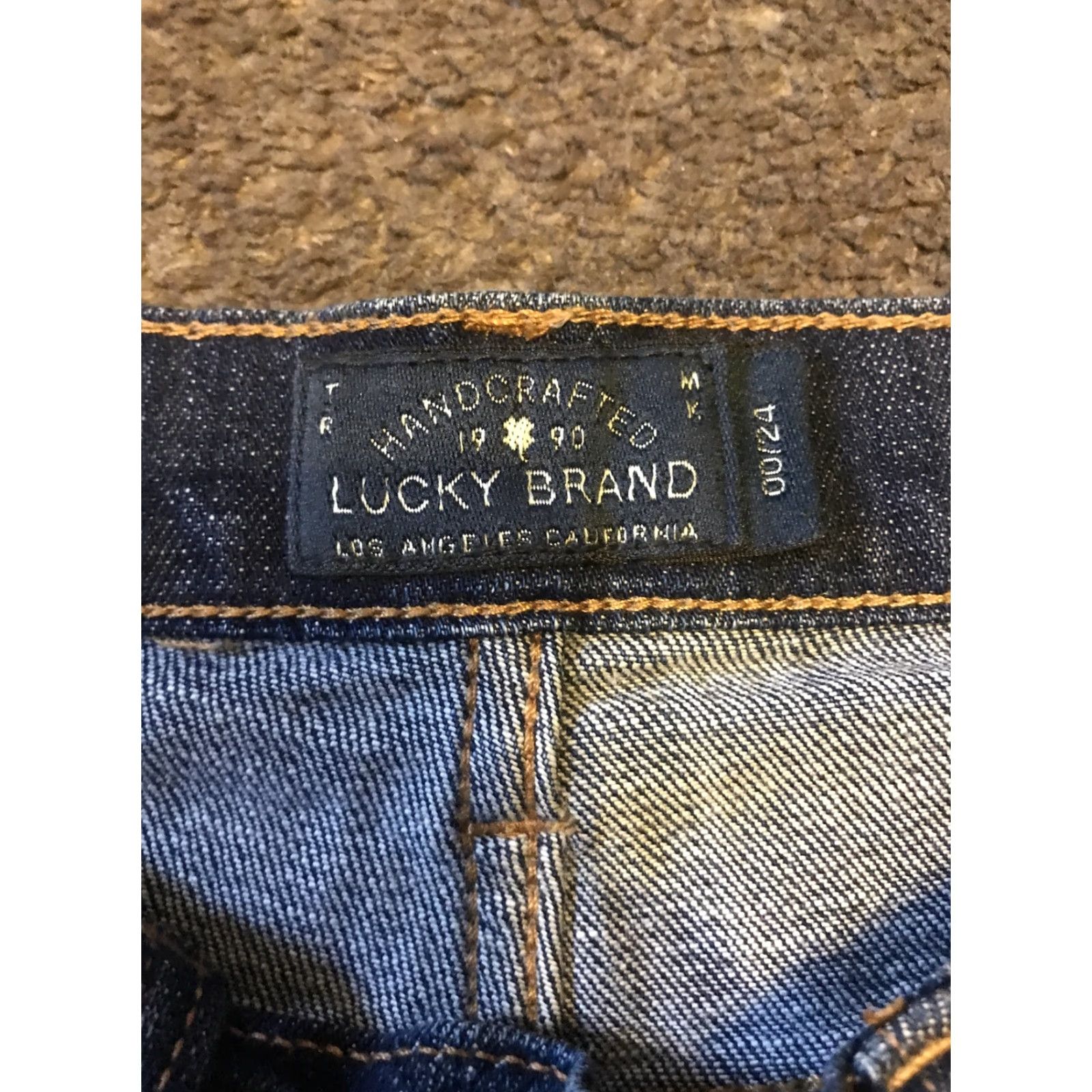 Lucky Brand Lucky Brand Denim Shorts Roll Up 00/24 Women Blue Size 24" / US 00 / IT 34 - 3 Thumbnail