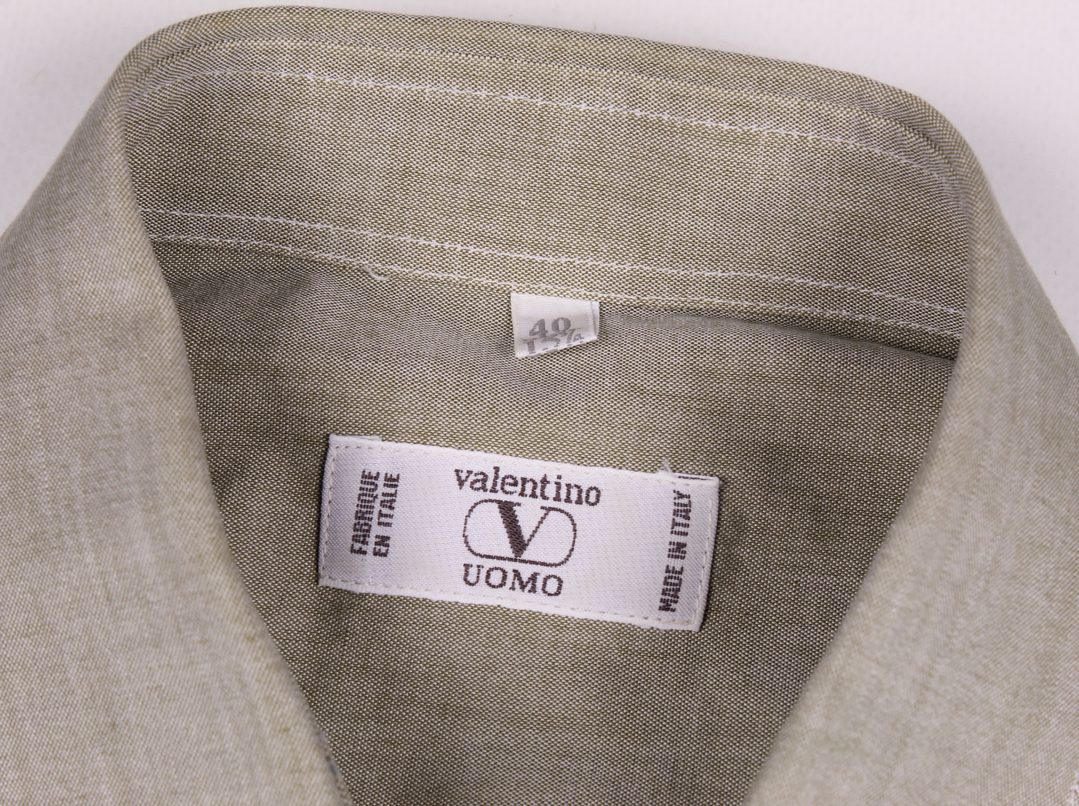 Valentino Vintage Valentino Uomo Button Down Long Sleeve Shirt Size US L / EU 52-54 / 3 - 4 Thumbnail