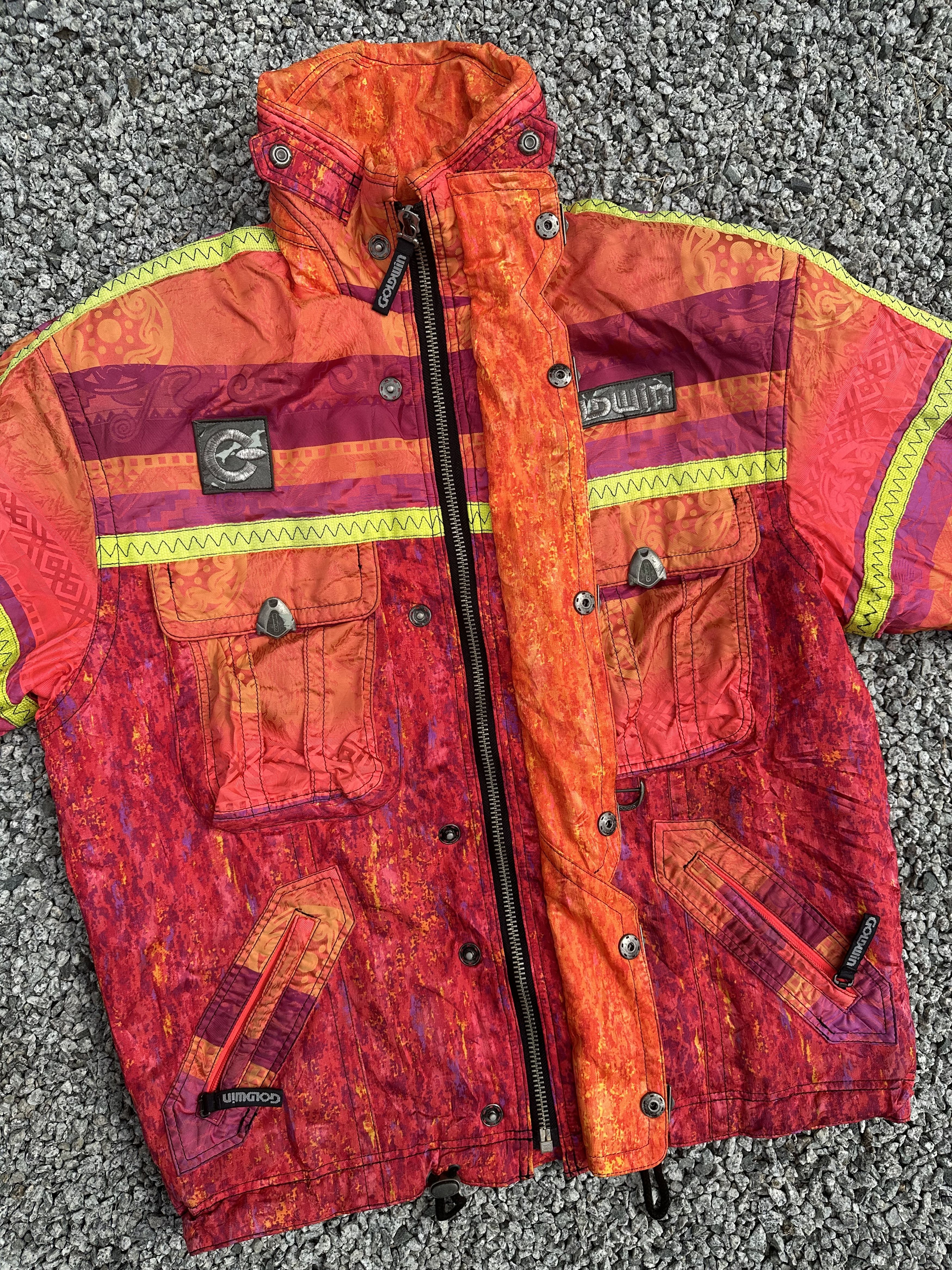 Ellesse × Goldwin Vintage Goldwin Psychedelic Ski Jacket Size US M / EU 48-50 / 2 - 10 Thumbnail
