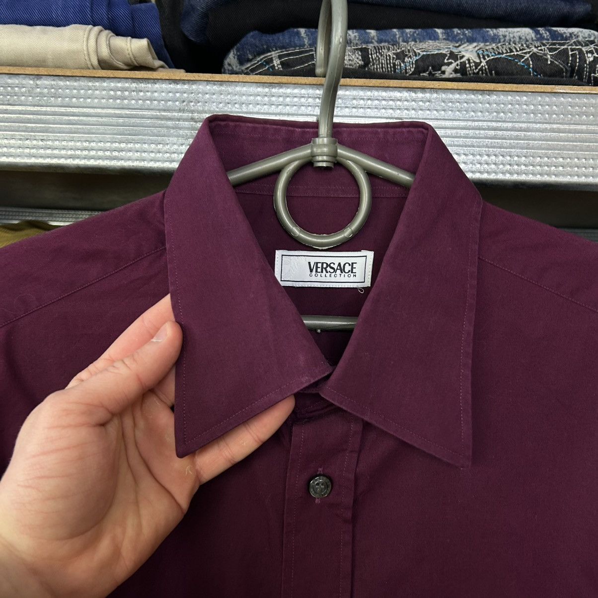 Versace Luxury Versace Collection Basic Button Designer shirt Size US M / EU 48-50 / 2 - 8 Thumbnail