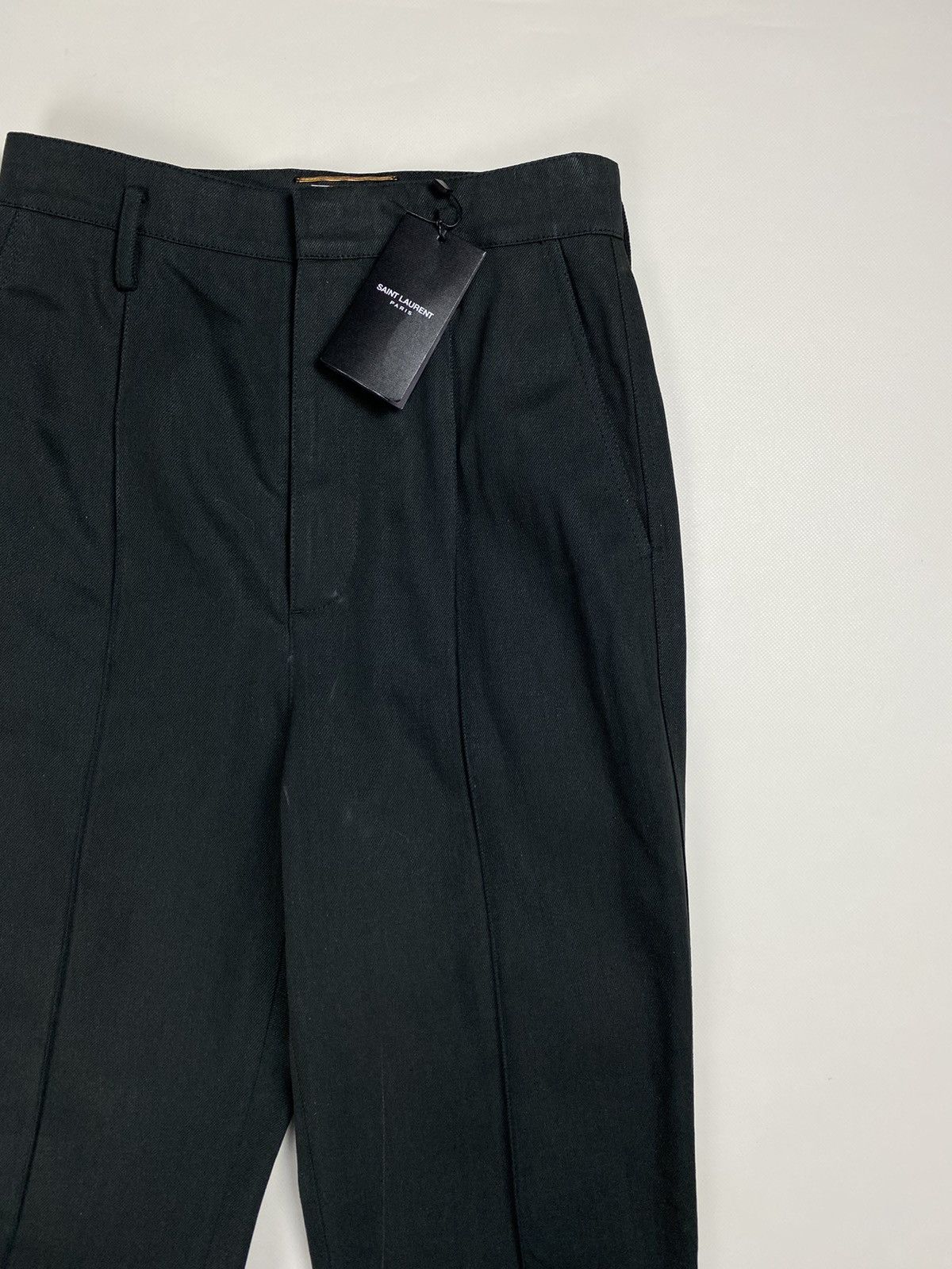 Hedi Slimane × Saint Laurent Paris BNWT! Saint Laurent ladies high rise straight fit jeans Size 28" / US 6 / IT 42 - 8 Thumbnail