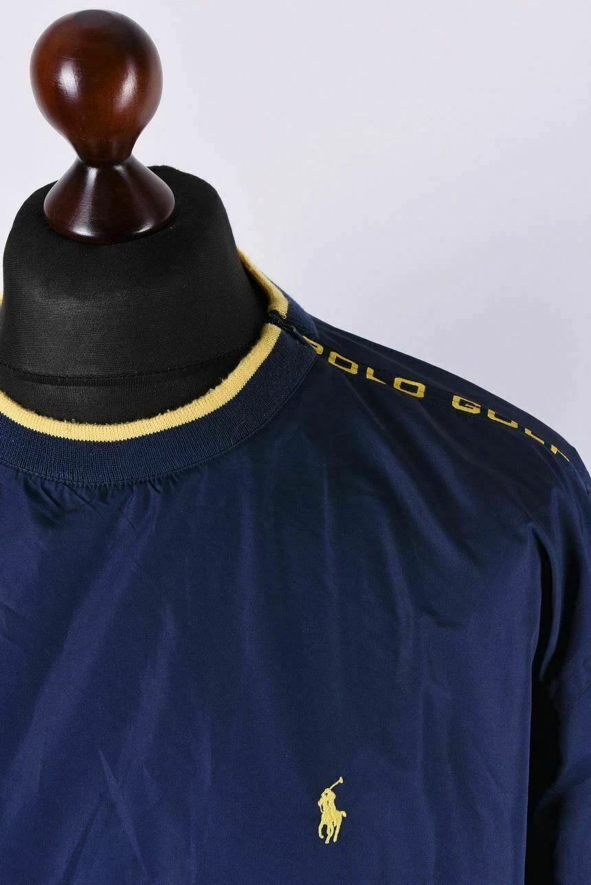 Polo Ralph Lauren Polo Golf Ralph Lauren Vintage Navy Windbreaker Jacket Size US L / EU 52-54 / 3 - 2 Thumbnail