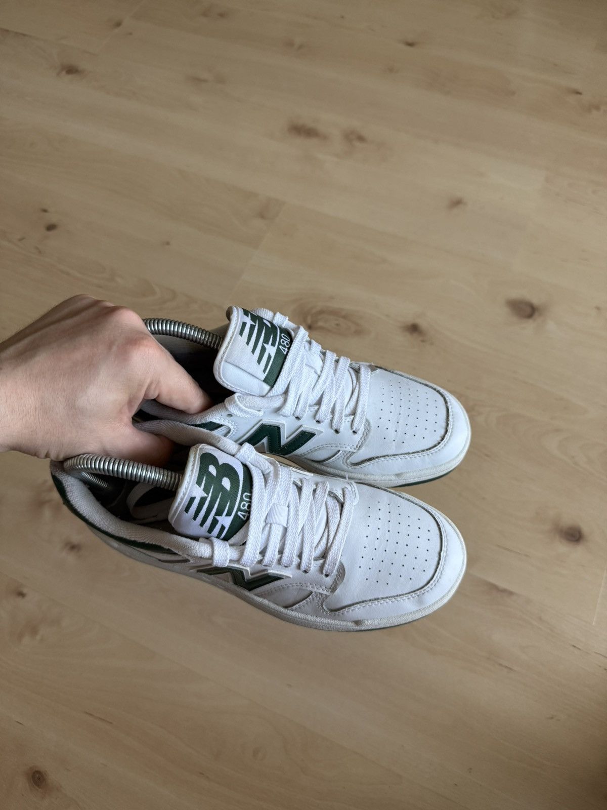 New Balance New Balance 480 low top leather sneakers unisex Size US 5 / EU 37 - 2 Thumbnail