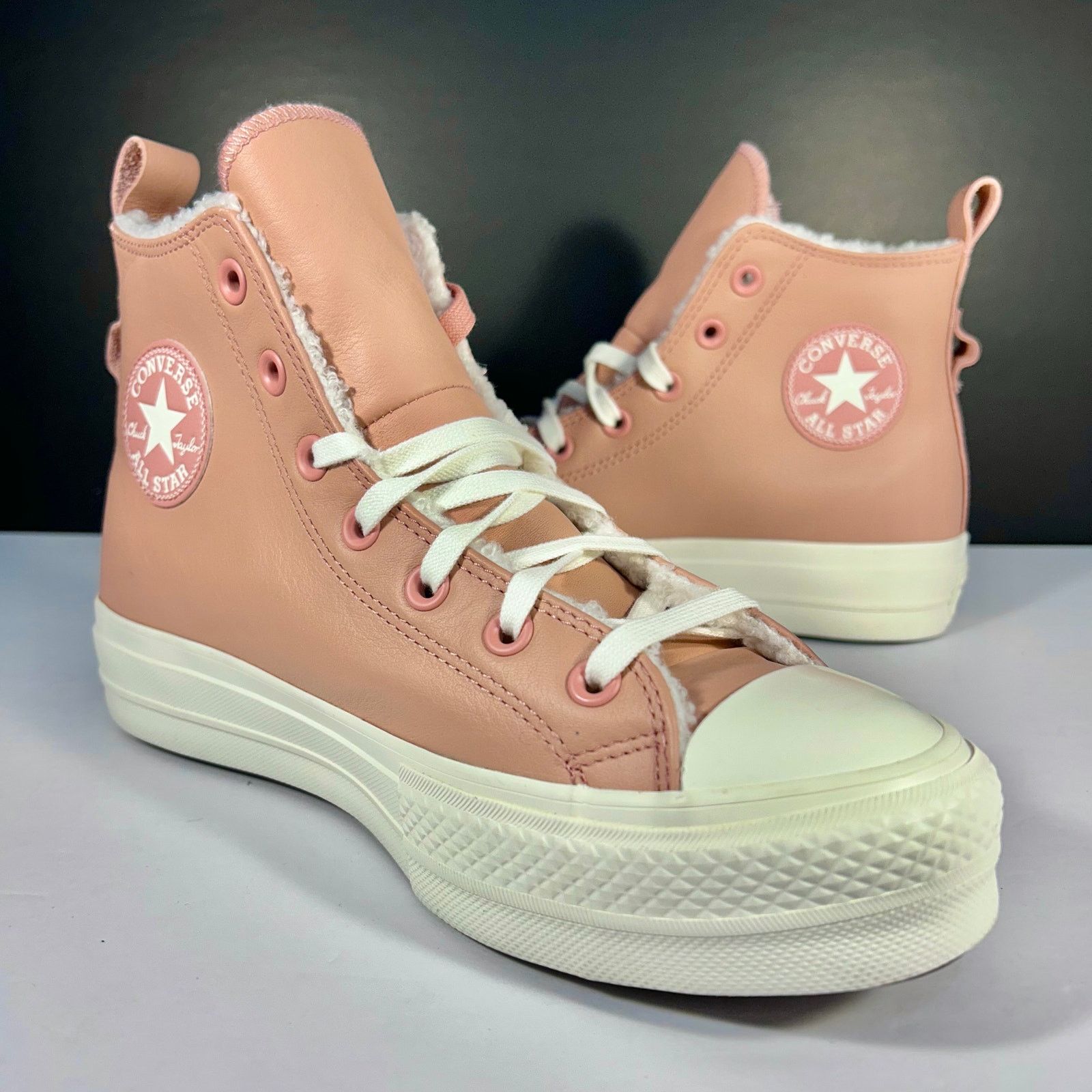 Converse Converse CTAS Lift Hi Rust Pink/Egret Women Size 9.5 A04256C Size US 9.5 / IT 39.5 - 4 Thumbnail