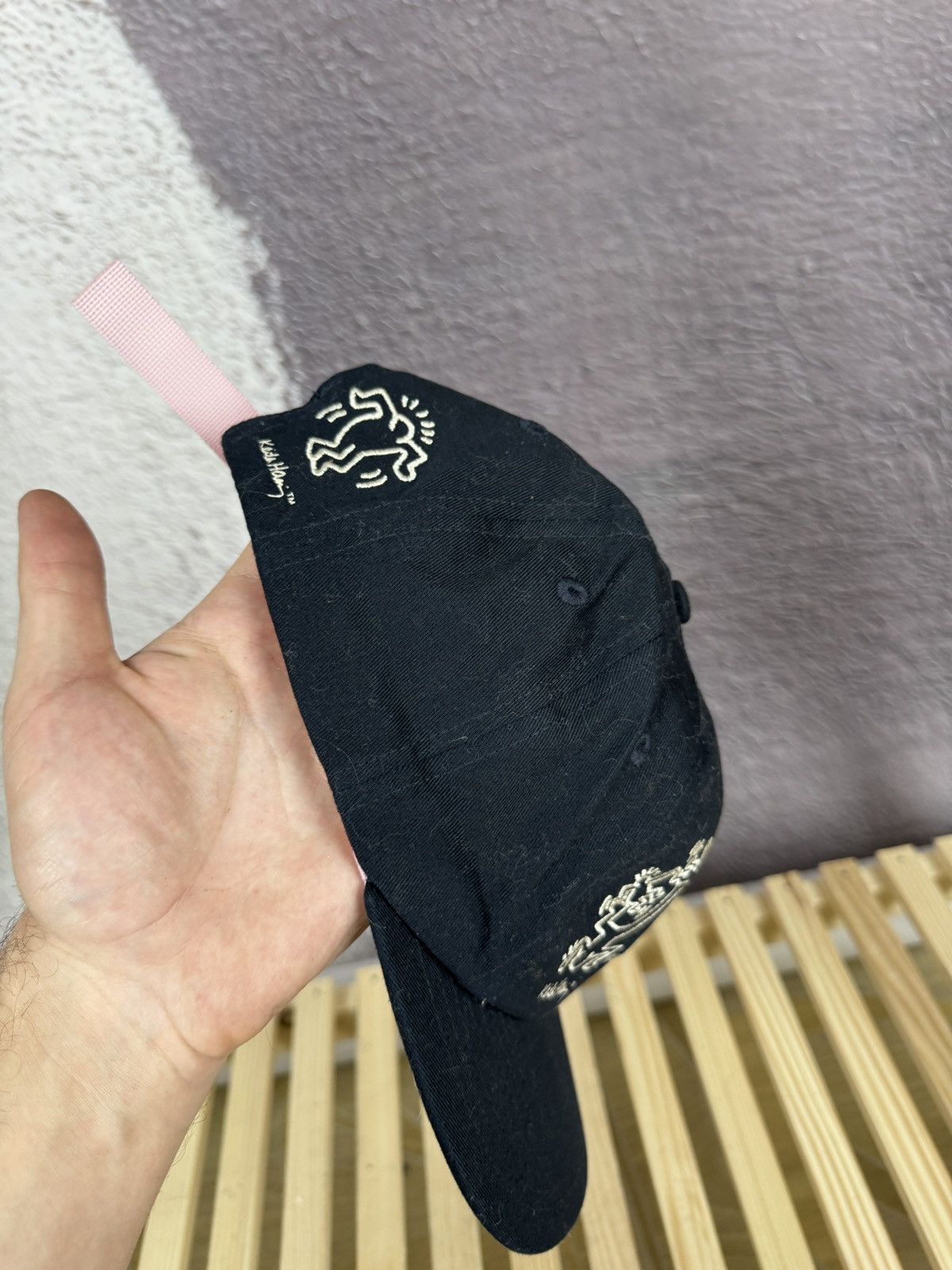 H&M × Keith Haring Keith Harring x H&M double logo cap Size ONE SIZE - 5 Thumbnail