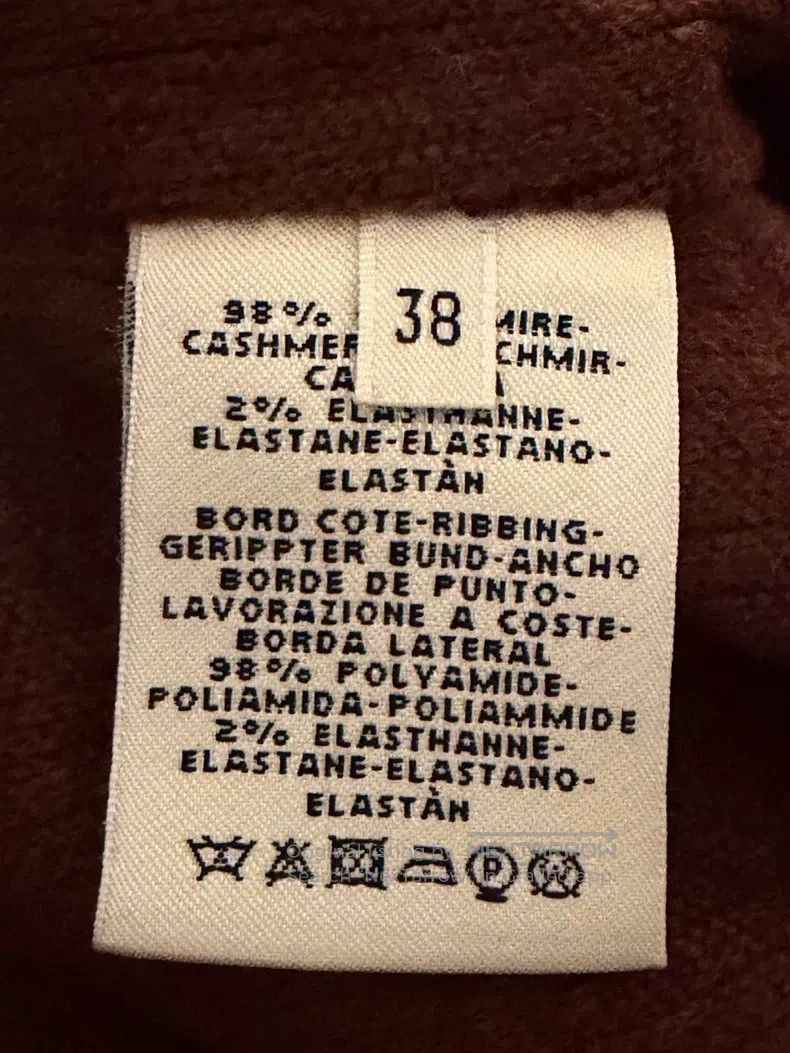 Hermes Hermes Burgundy Cashmere Jacket Size XS / US 0-2 / IT 36-38 - 4 Thumbnail