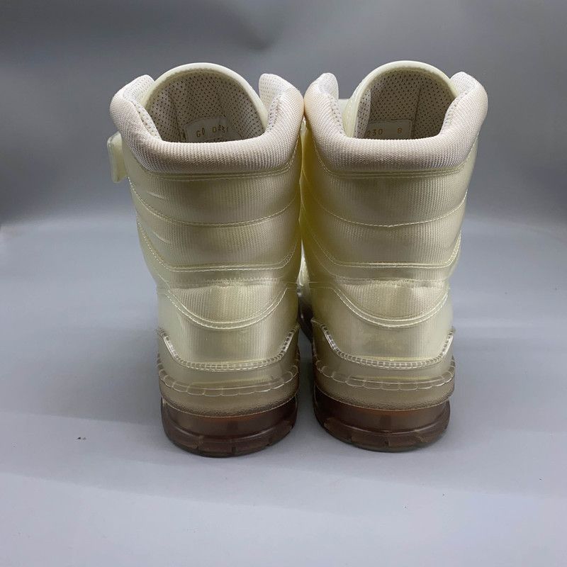 Louis Vuitton Louis Vuitton White Trainer High-Top Sneakers -2508 Size US 8.5 / EU 41-42 - 3 Thumbnail