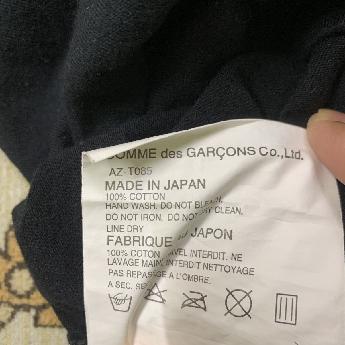 Comme des Garcons Play comme des garcons t-shirt Size US L / EU 52-54 / 3 - 6 Thumbnail