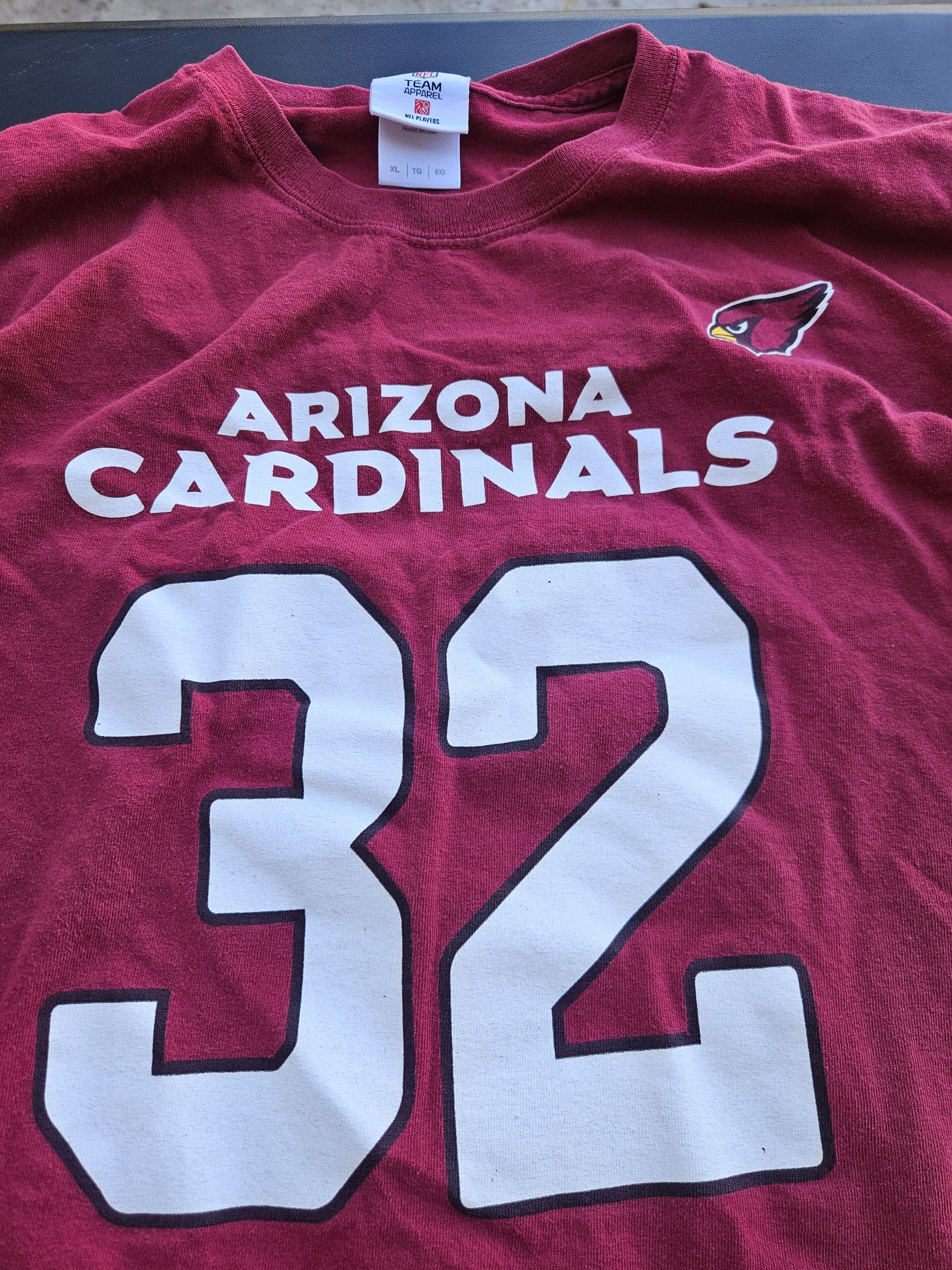 NFL Tyrann Mathieu Arizona Cardinals Y2K NFL Tee Size US XL / EU 56 / 4 - 3 Thumbnail