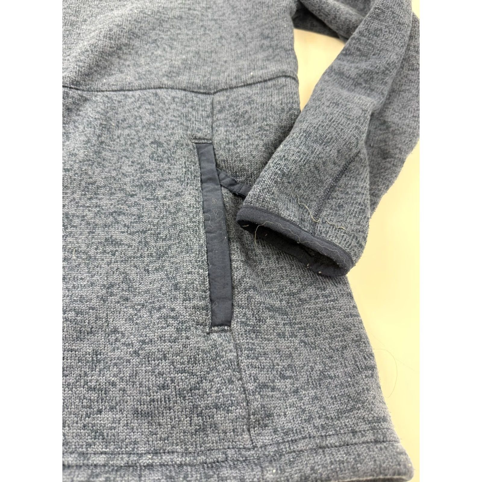 Layer 8 Columbia Jacket Womens Medium Blue Fleece Full Zip Pockets Outdoor Hiking Layer Size M / US 6-8 / IT 42-44 - 3 Thumbnail