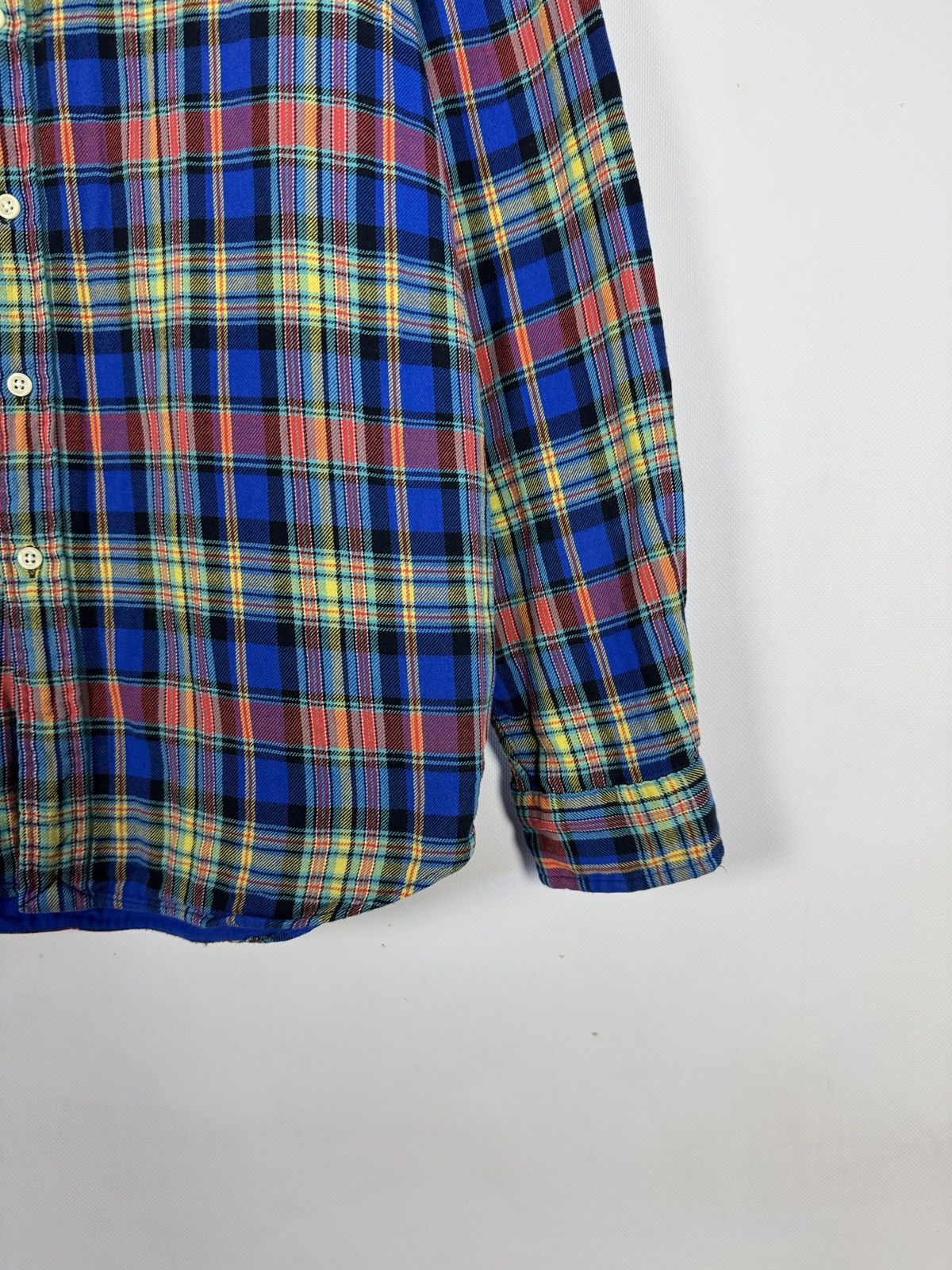 Ralph Lauren Ralph Lauren Long Sleeve Plaid Shirt Button Up Multicolor L Size US L / EU 52-54 / 3 - 5 Thumbnail
