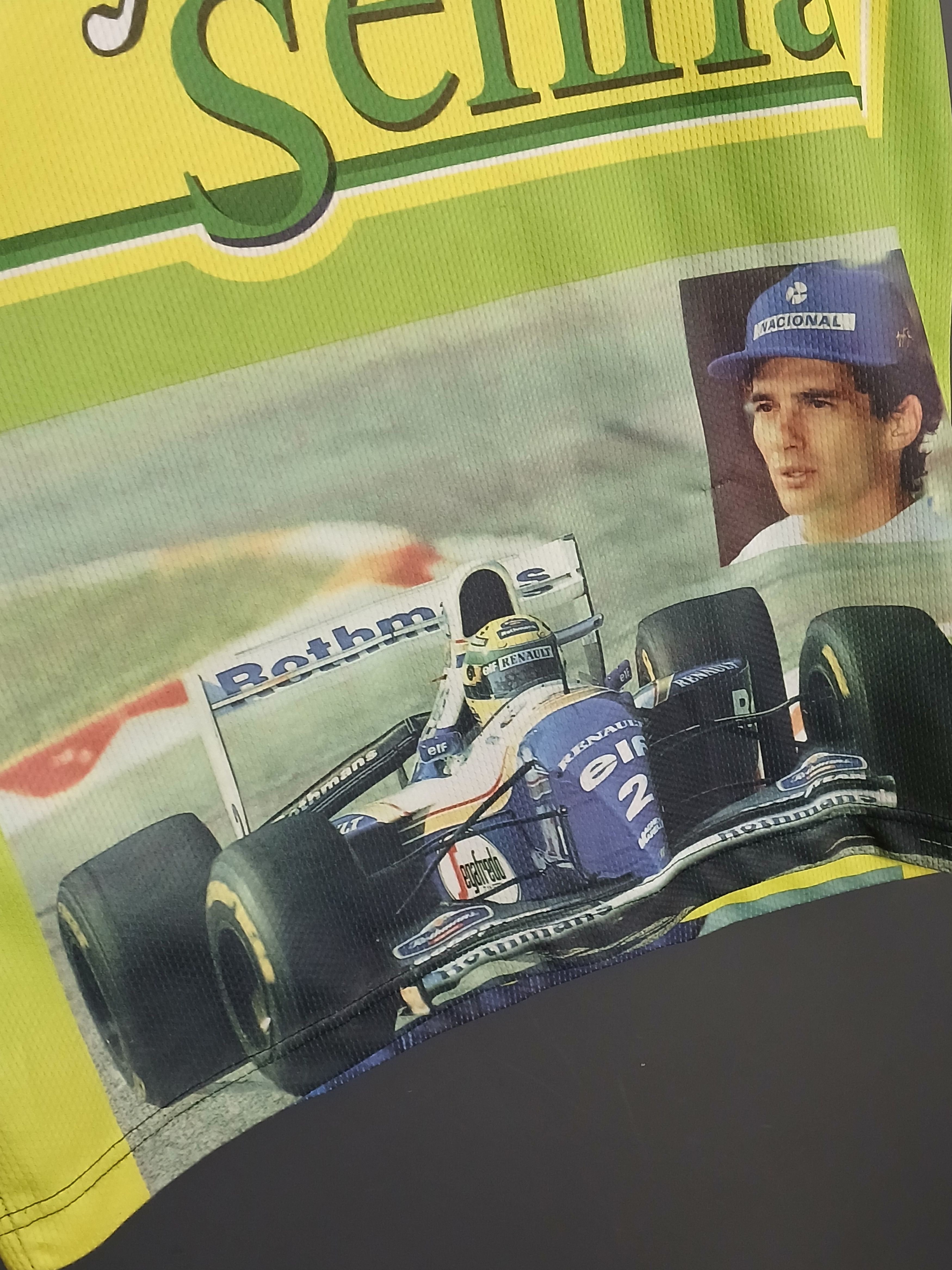 Formula 1 Ayrton Senna F1 Racing T-Shirt Size US M / EU 48-50 / 2 - 4 Thumbnail