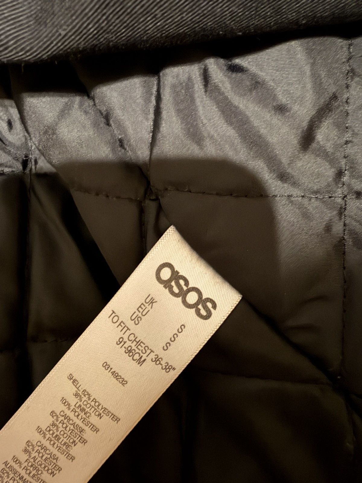 Other ASOS Bomber Jacket Black Size US S / EU 44-46 / 1 - 3 Thumbnail