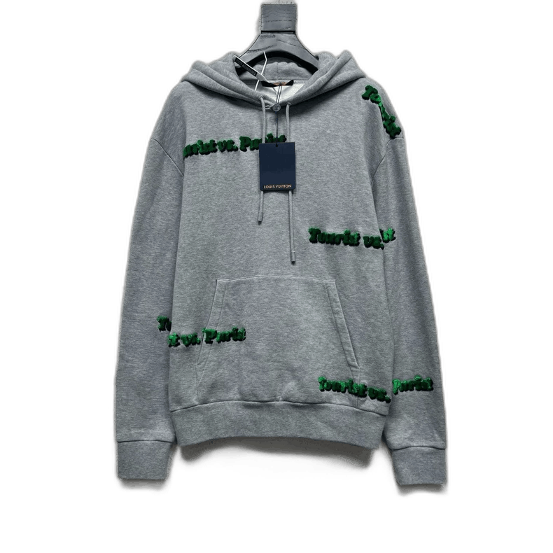Louis Vuitton Louis Vuitton Gray Logo Hoodie - dmc Size M / US 6-8 / IT 42-44 - 1 Thumbnail