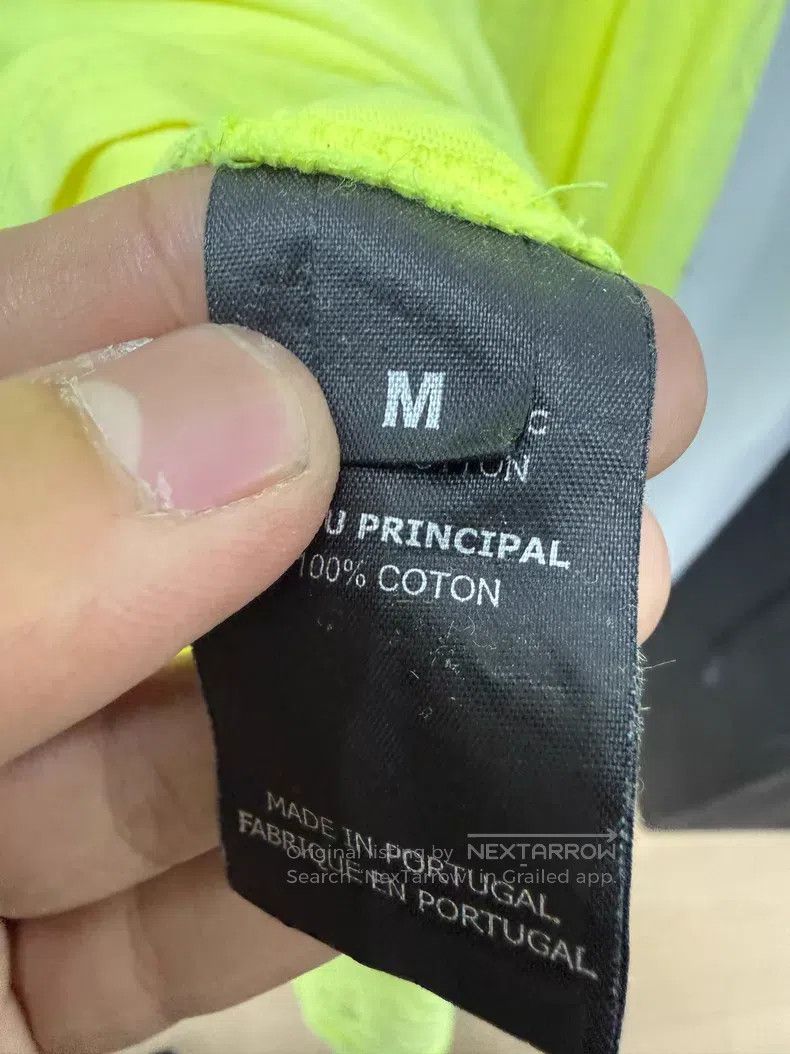 Vetements VETEMENTS Fluorescent Yellow Sweatshirt Size US M / EU 48-50 / 2 - 5 Thumbnail