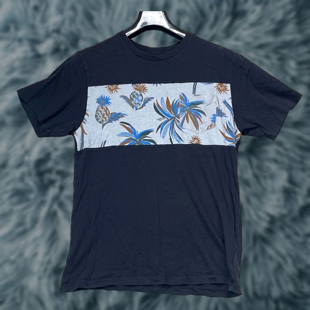 Vans VANS T-Shirt Short Sleeve Men Medium Black Pineapple Palm Tree Print Crew Neck Cotton Shirt Boys? Size US M / EU 48-50 / 2 - 1 Thumbnail