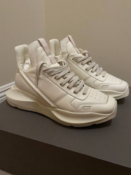 Rick Owens Rick Owens Geth Runner White | Grailed