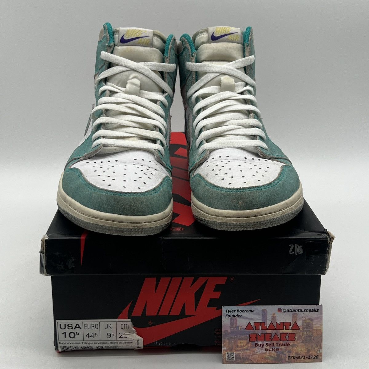 nike jordan 1 high turbo green
