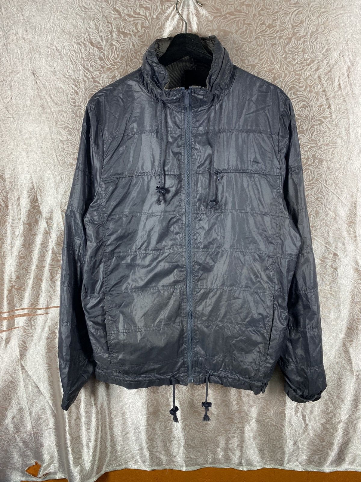 Japanese Brand Charles & 1/2 Lightweight Nylon Windbreaker Jacket Grey Size US M / EU 48-50 / 2 - 3 Thumbnail