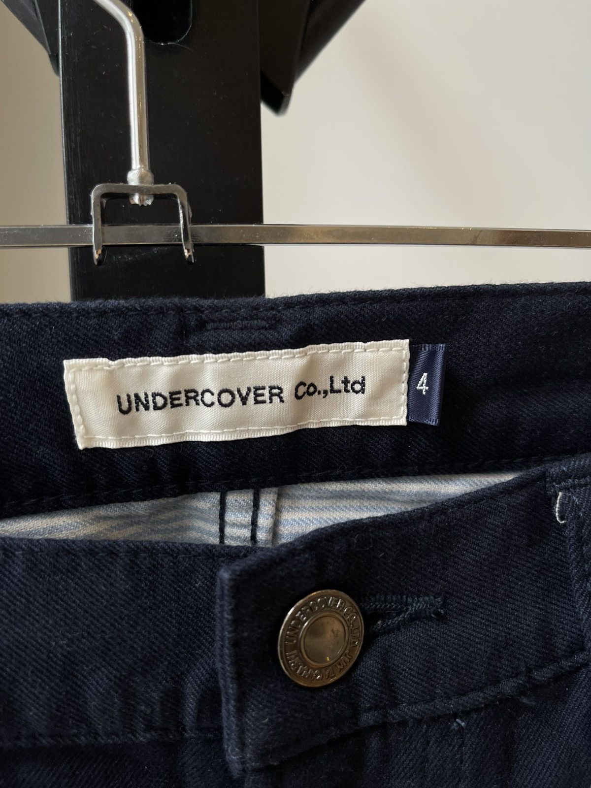 Undercover Undercover Summer Madness SS08 Navy Pants With Side Lace Up Size US 32 / EU 48 - 7 Thumbnail