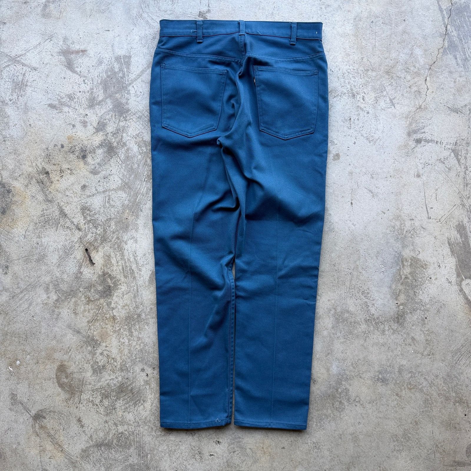 Levi's 70s Levi’s Big E Sta-Prest twill Pants Talon Zip gold tab Size US 31 - 4 Thumbnail