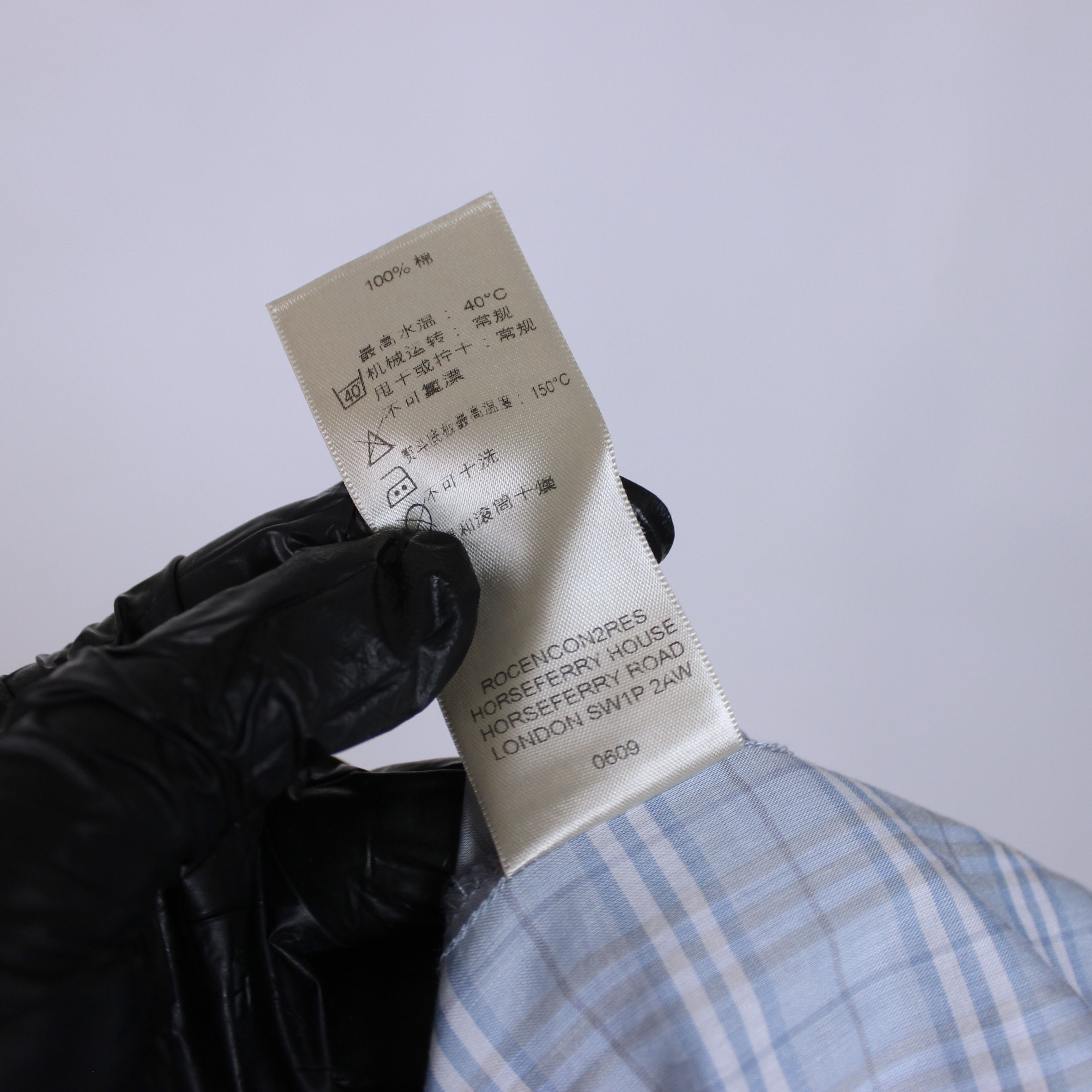 Burberry × Vintage Burberry vintage button ups shirt rarity blue nova S M Size US S / EU 44-46 / 1 - 3 Thumbnail