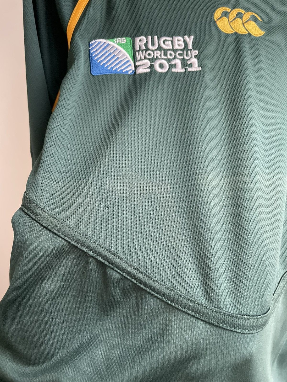 Canterbury of New Zealand South Africa Rugby Jersey 2011 World Cup Union Canterbury Size US XXL / EU 58 / 5 - 6 Thumbnail