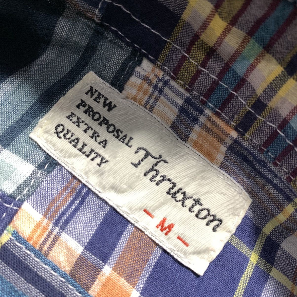 Vintage Thruxton Multi Plaid Patchwork Flannel Shirt Size US M / EU 48-50 / 2 - 5 Thumbnail