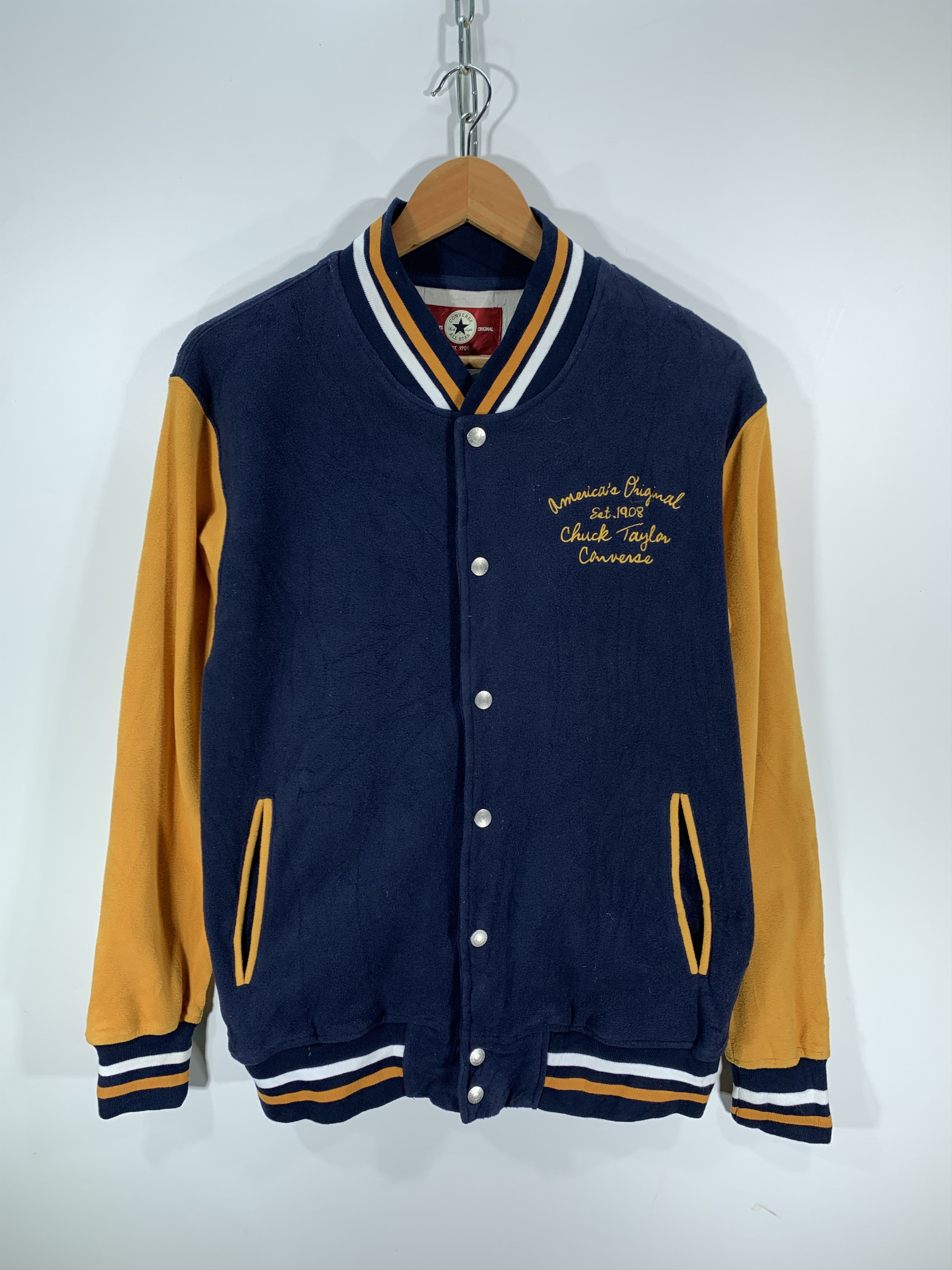 Converse × Vintage Converse fleece varsity Size US M / EU 48-50 / 2 - 1 Thumbnail