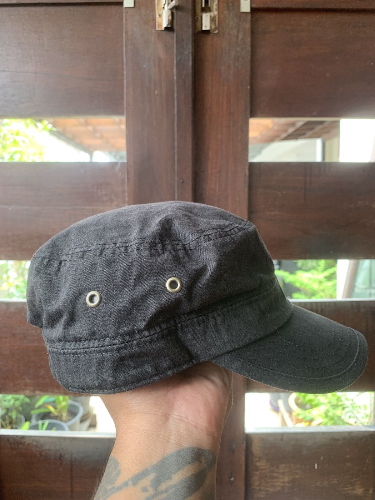 Beauty Beast Japanese Butterfly Studded Patrol Cap Size ONE SIZE - 5 Thumbnail
