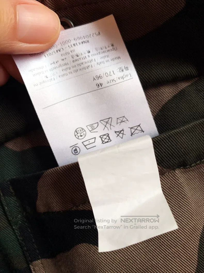 Valentino Valentino Camouflage embroidered studded beaded shirt jack Size US S / EU 44-46 / 1 - 5 Thumbnail