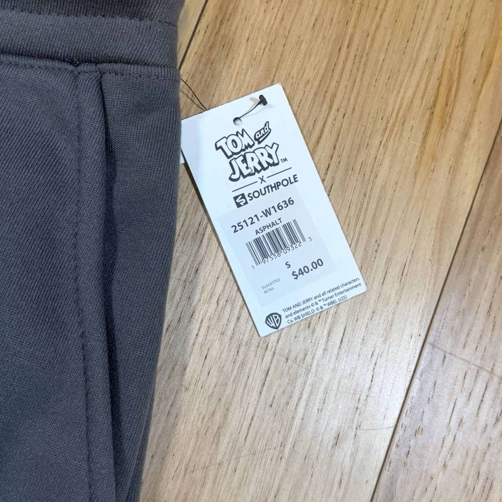 Southpole Southpole Sweat Shorts Men’s S Gray Tom And Jerry Collaboration 90s New W Tags Size US 29 - 3 Thumbnail