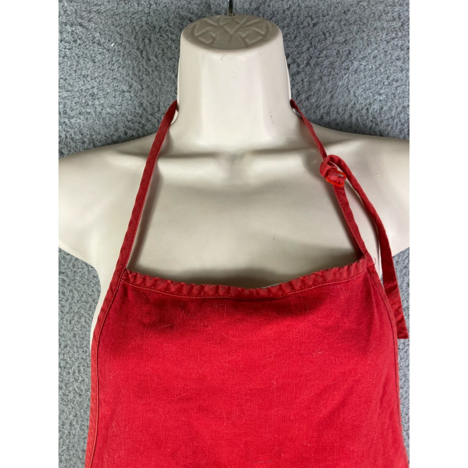 Other Swiss Apron Kitchen Vintage Hostess Red Sink Cook Cooking Size ONE SIZE - 12 Thumbnail