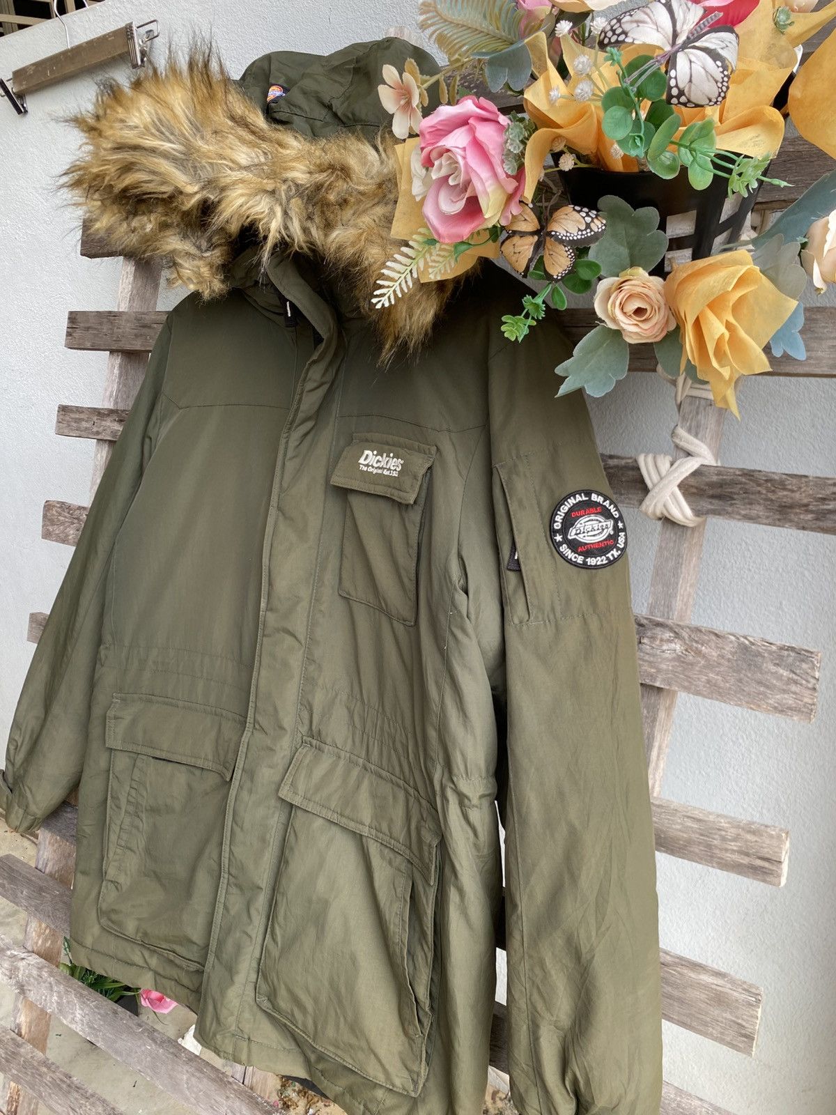 Dickies 🔥 Sunfaded 🔥 Dickies Puffer Parkas Hoodie Jacket Size US M / EU 48-50 / 2 - 4 Thumbnail