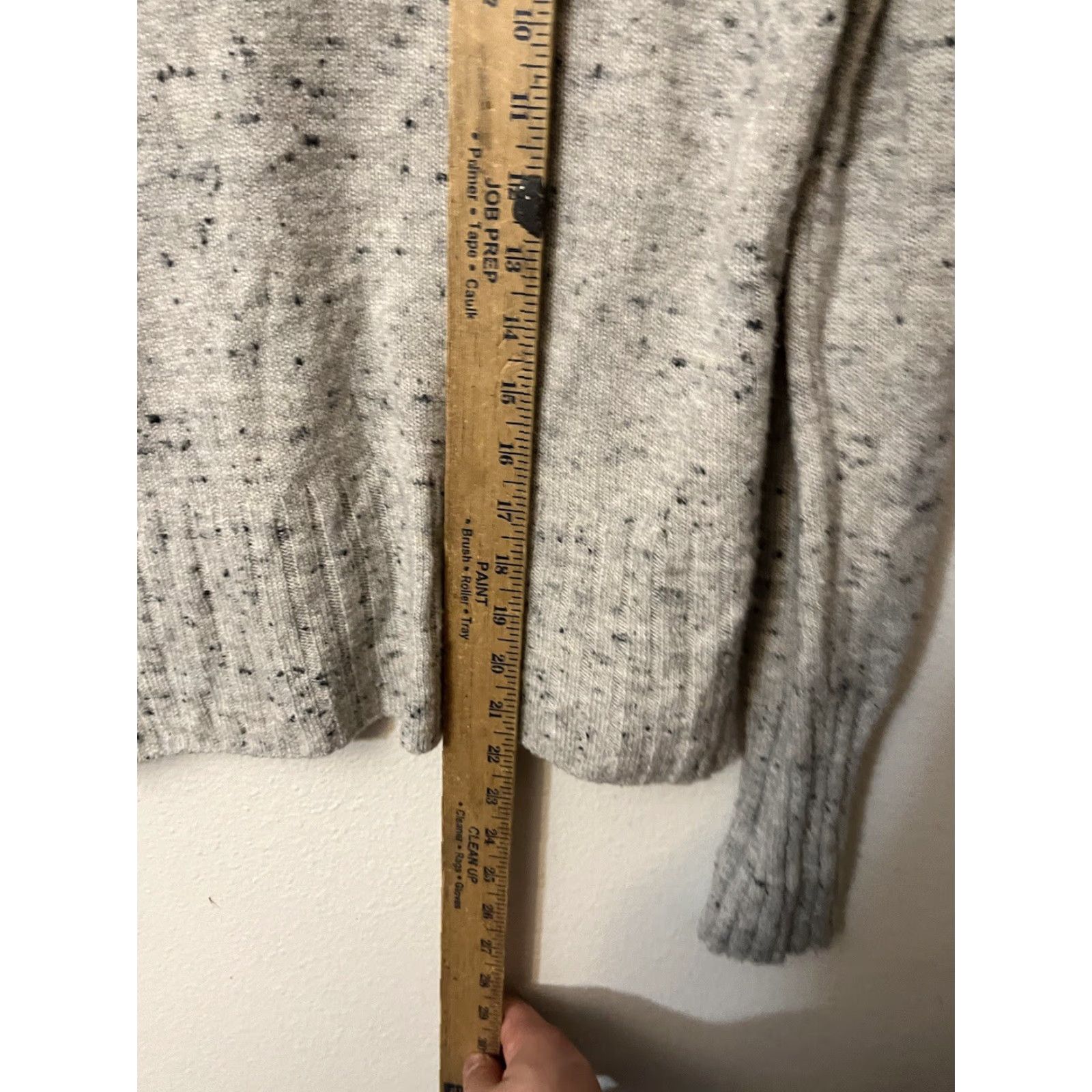 Madewell MADewell Gray Turtleneck Sweater Coziest Yarn Pullover XL Women Size XL / US 12-14 / IT 48-50 - 5 Thumbnail