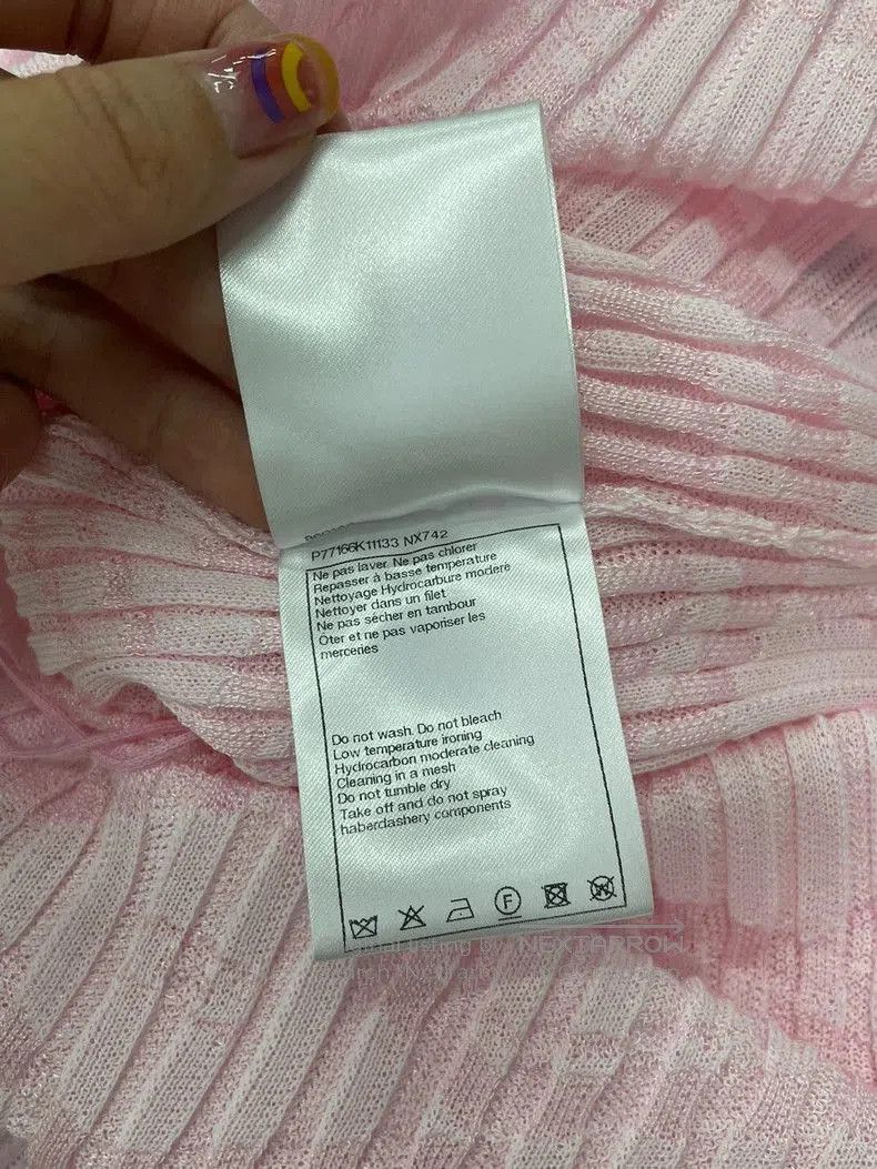 Chanel Chanel 24S Pink Knit Dress. Size US S / EU 44-46 / 1 - 7 Thumbnail