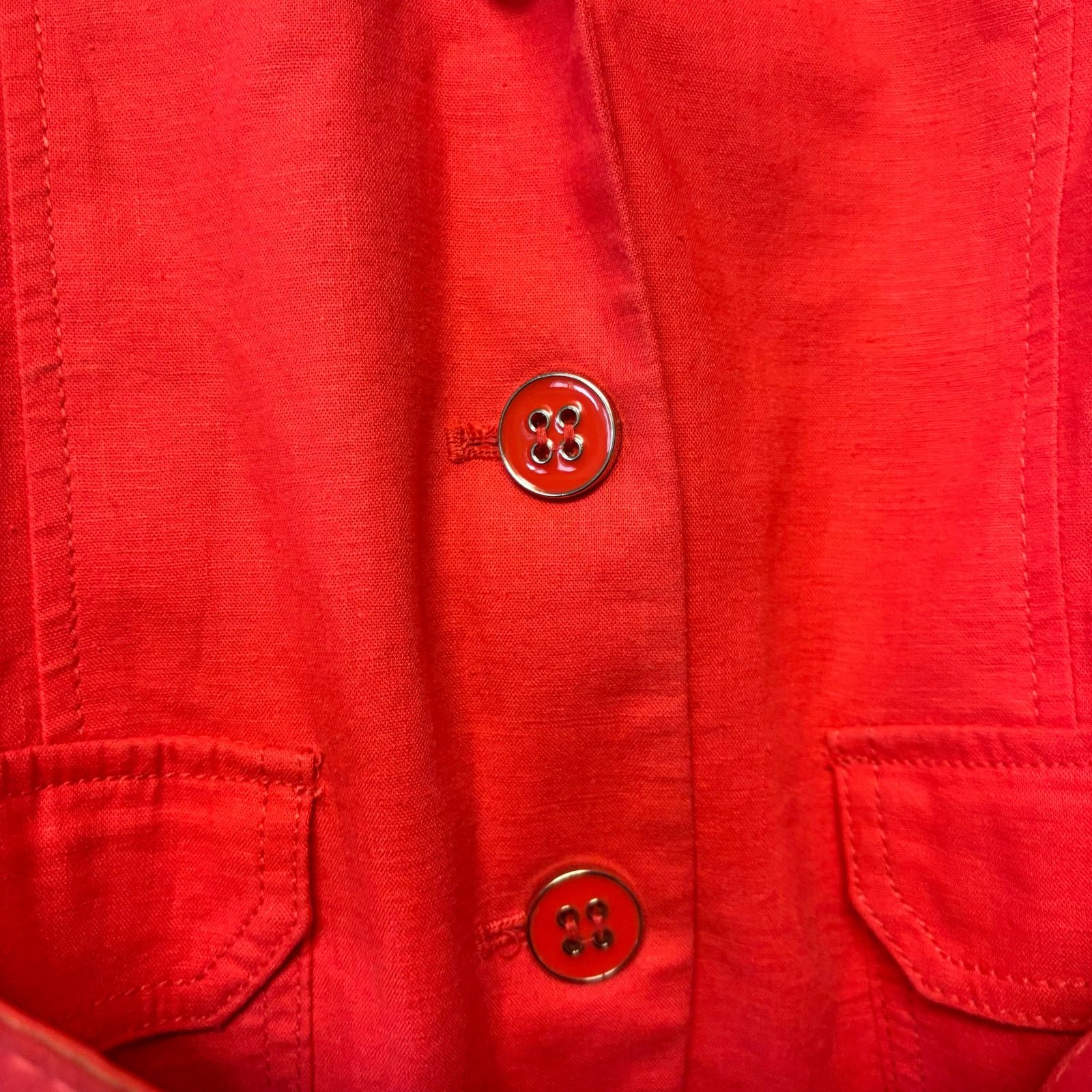 Other New York & Company Linen Blazer Jacket Coat Preppy Womens 8 Size M / US 6-8 / IT 42-44 - 4 Thumbnail