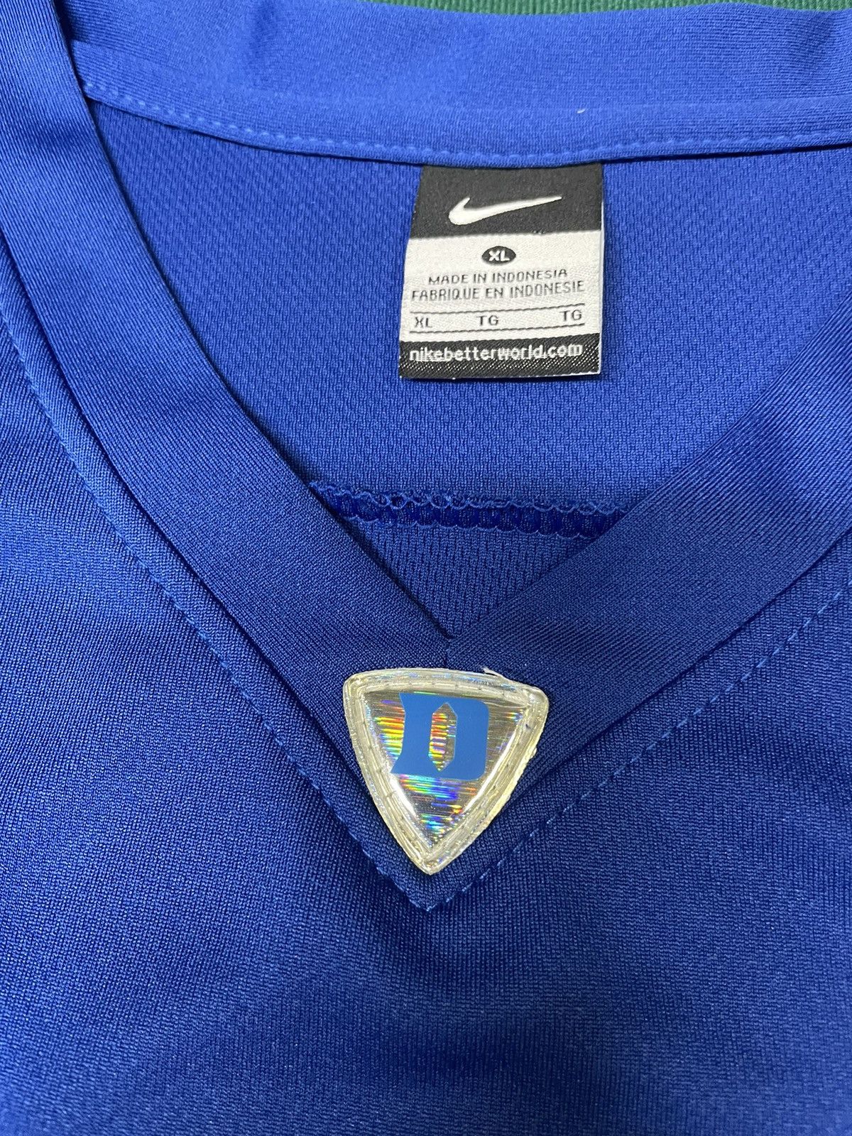 Nike Zion Williamson Duke Blue Devils Nike Elite Jersey XL 🔷 Size US XL / EU 56 / 4 - 5 Thumbnail