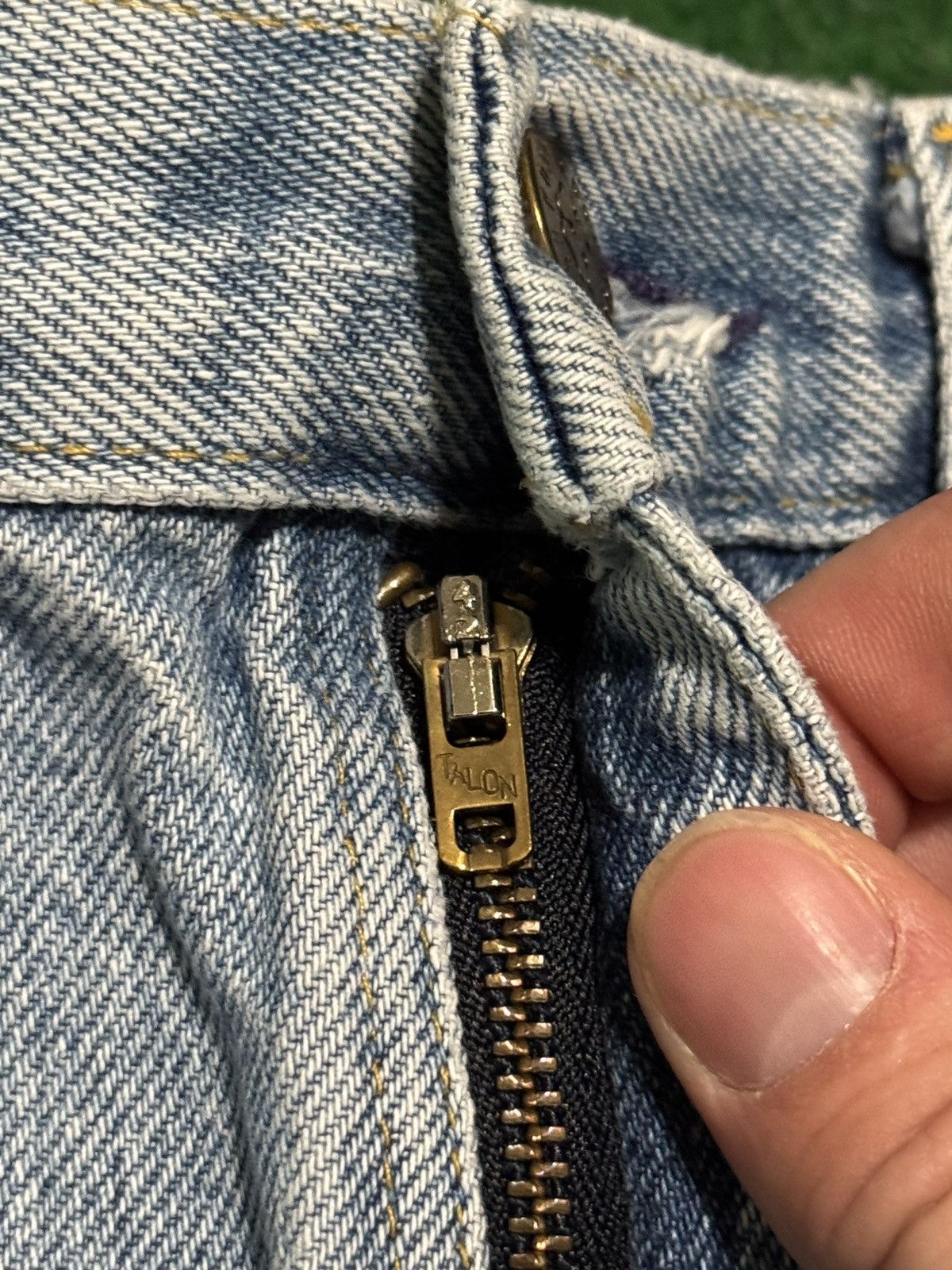 Oshkosh Vintage OshKosh Light Wash 34x28 Talon Straight Denim Jeans Size US 34 / EU 50 - 5 Thumbnail